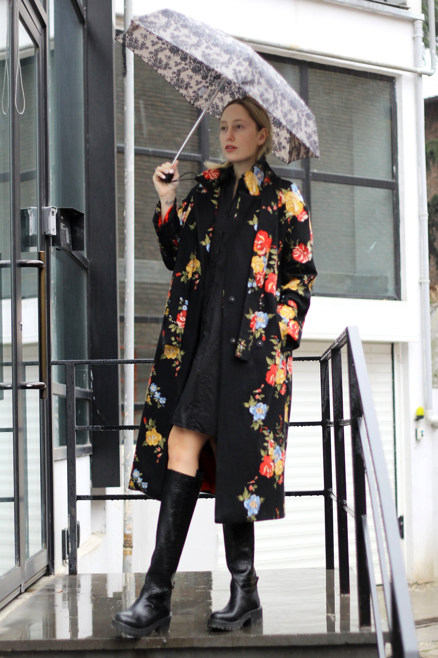 Coat Flower Embroidery