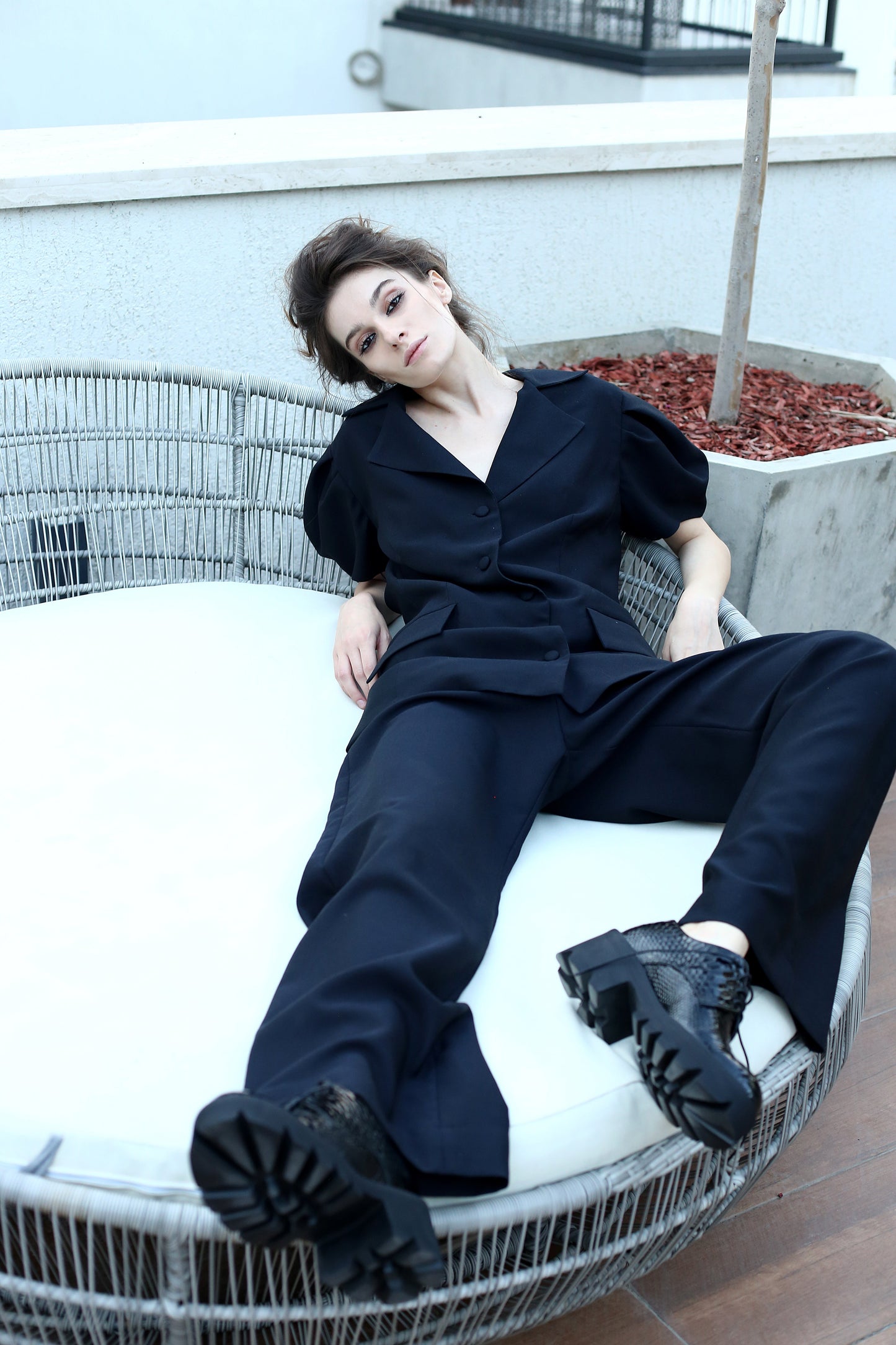 Black Suit Cotton