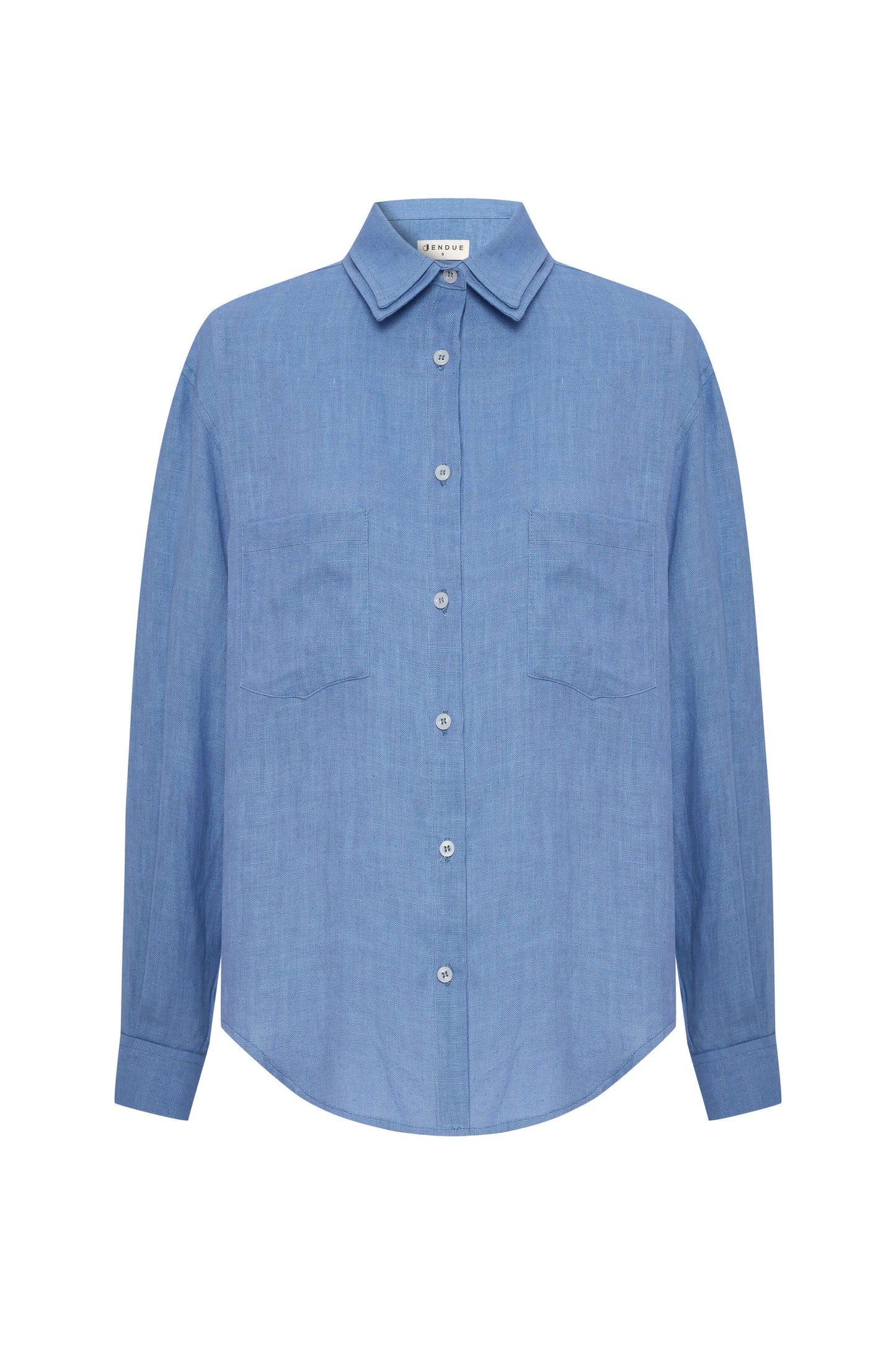 JENDUE Amara Linen Shirt — Lightweight Button-Up