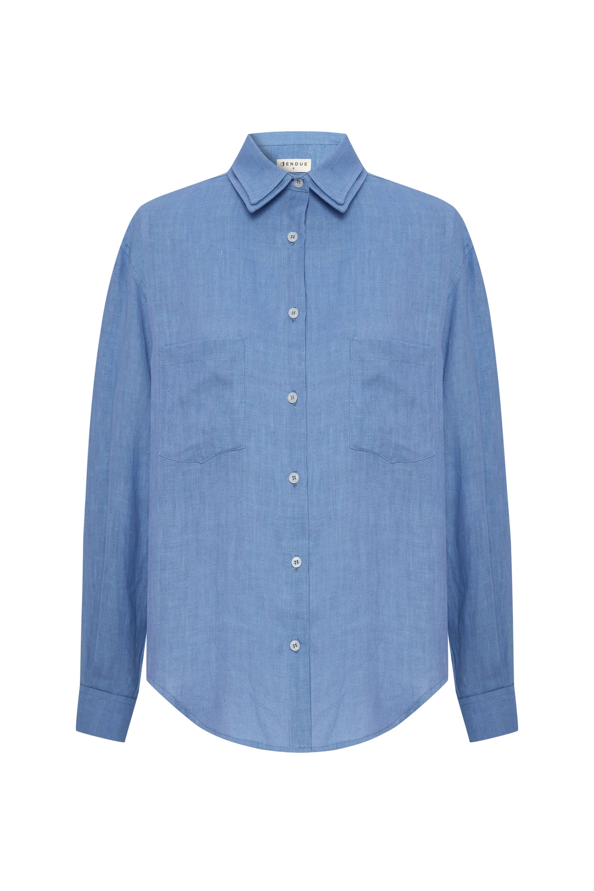JENDUE Amara Linen Shirt — Lightweight Button-Up