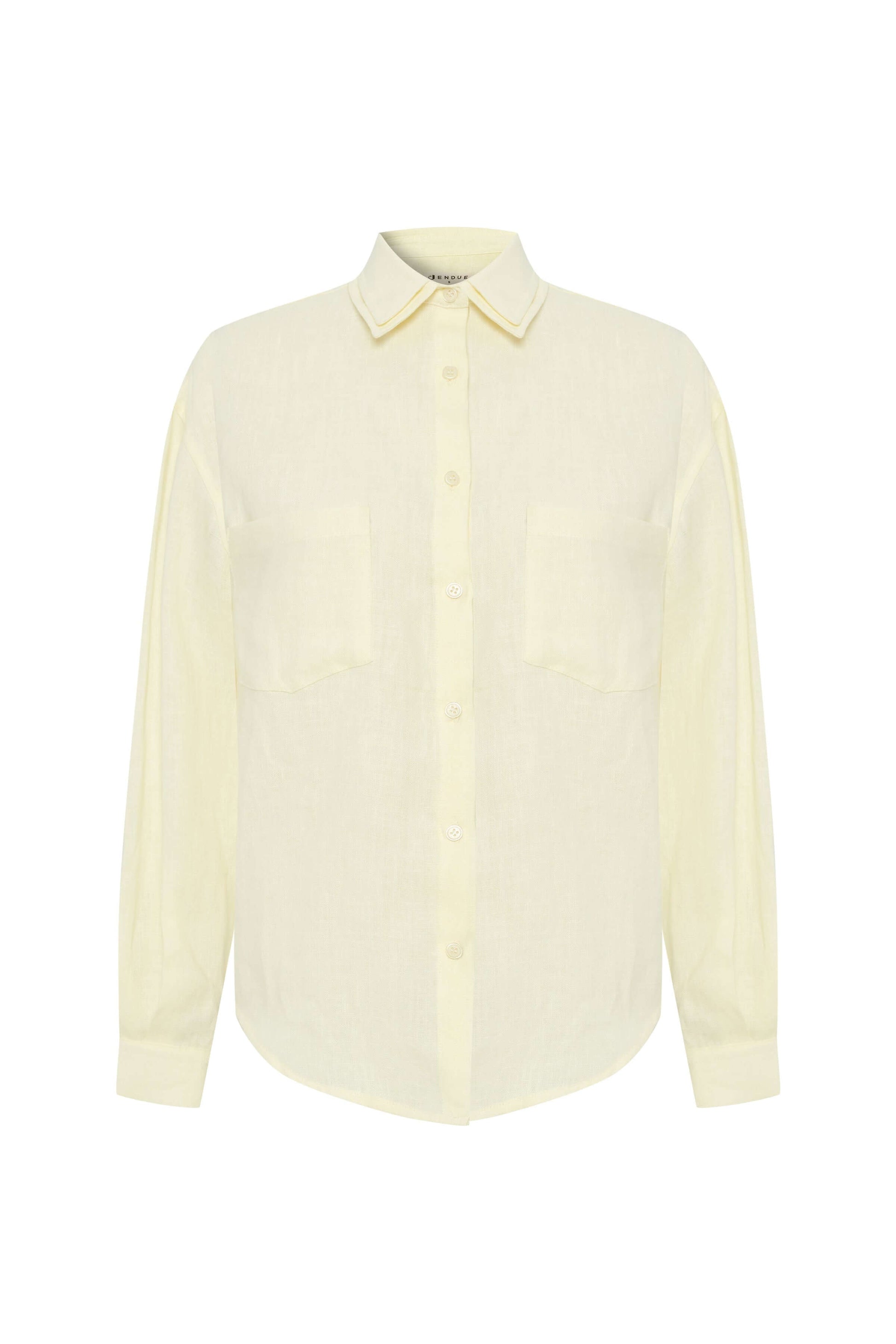 JENDUE Amara Linen Shirt — Lightweight Button-Up