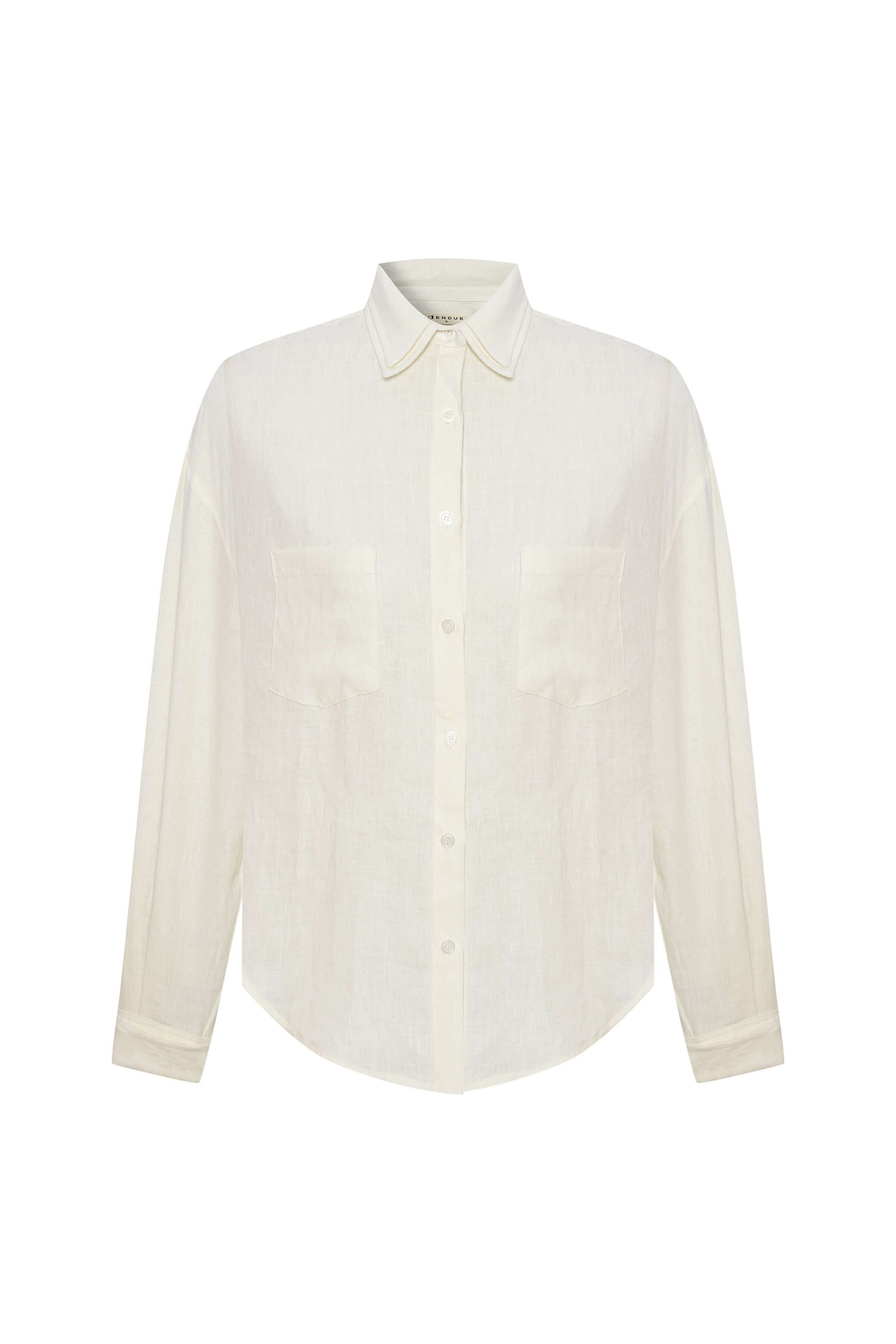 JENDUE Amara Linen Shirt — Lightweight Button-Up
