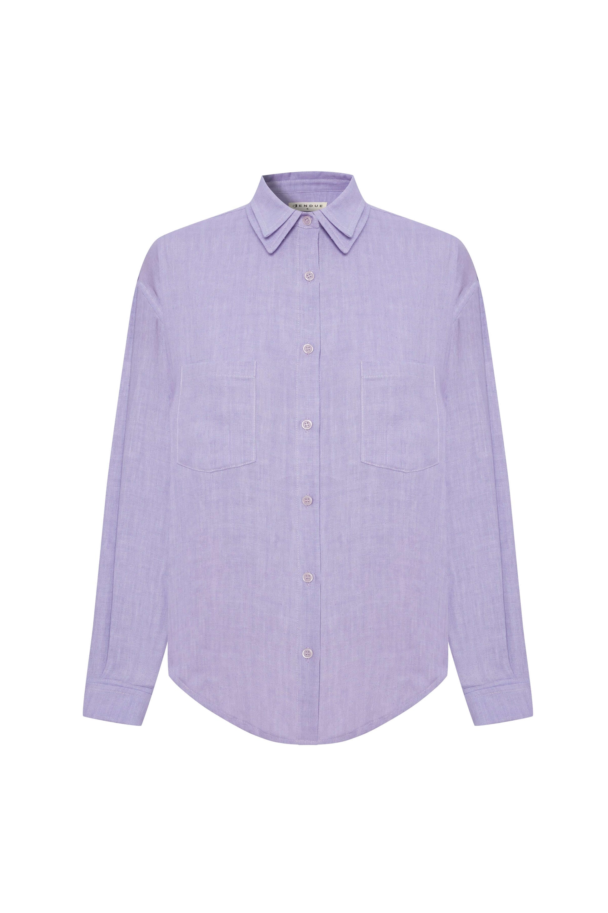 JENDUE Amara Linen Shirt — Lightweight Button-Up