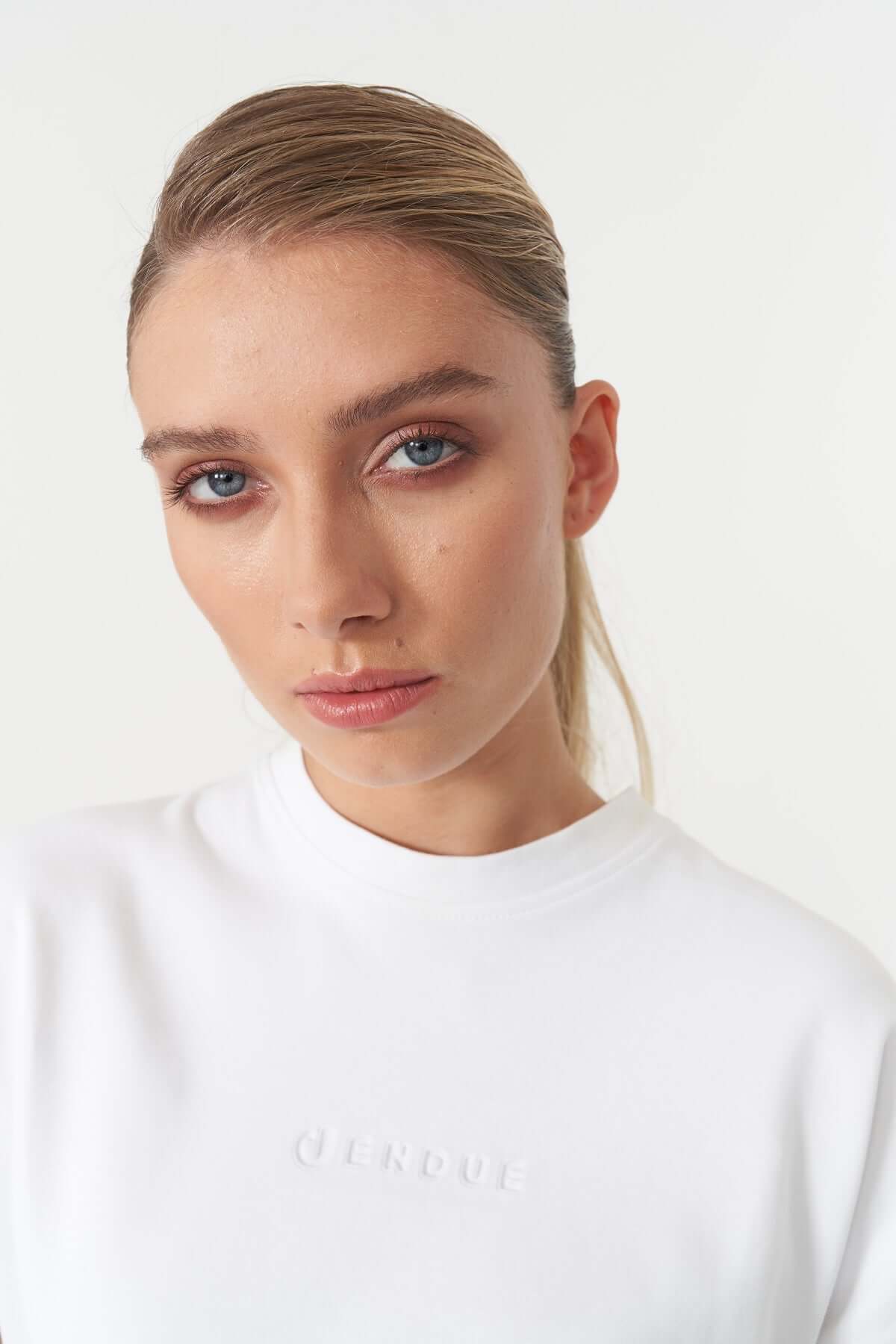 Jendue Aura Denim T-Shirt - Premium Women's Tee