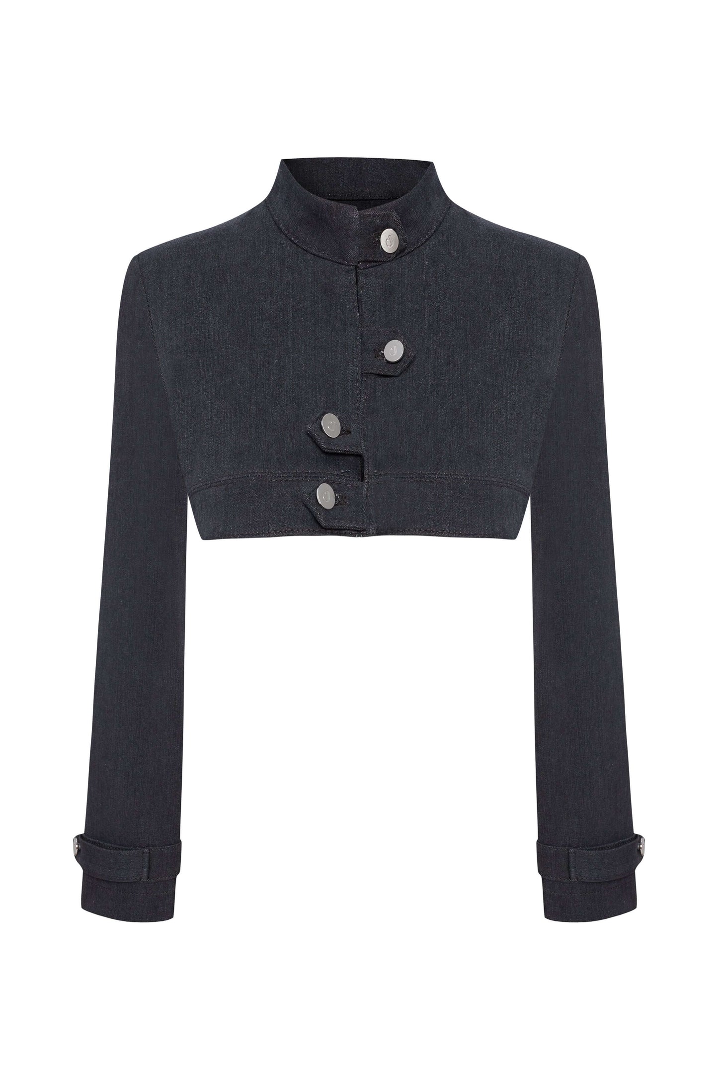JENDUE Dark Dreams Denim Jacket - Cropped & Stylish