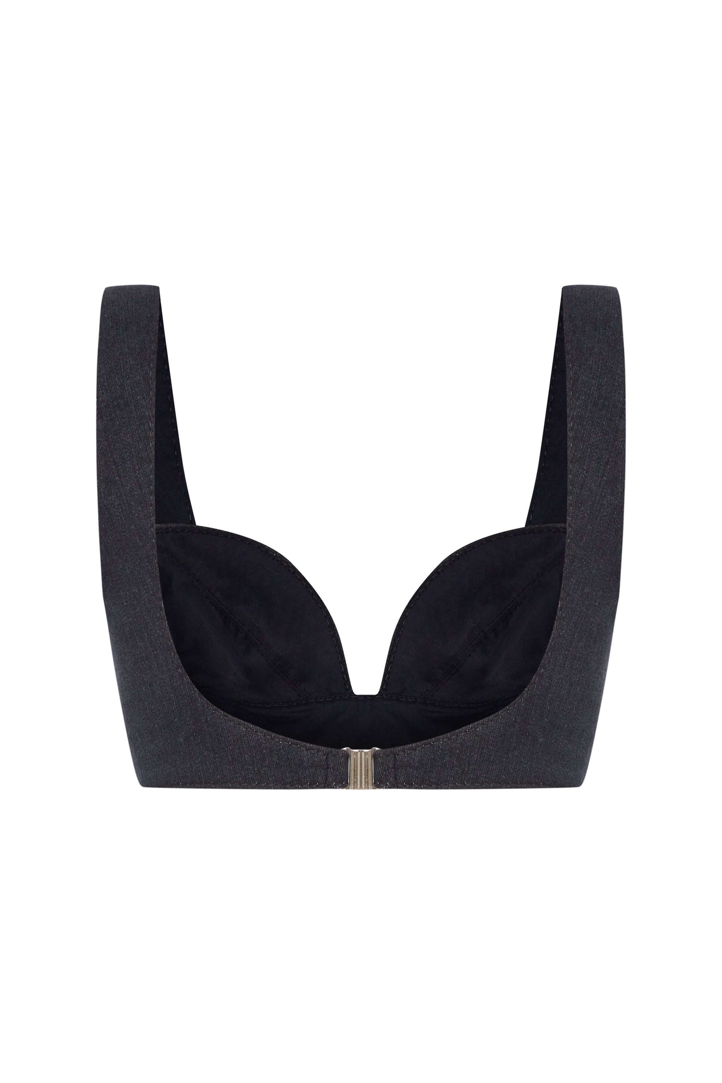 JENDUE Dreams Denim Crop Top - Stylish & Trendy Bustier