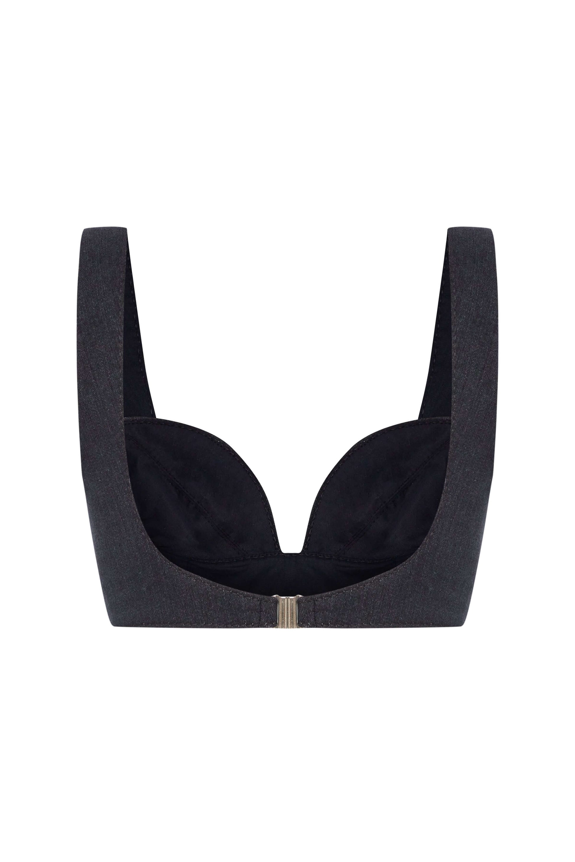 JENDUE Dreams Denim Crop Top - Stylish & Trendy Bustier