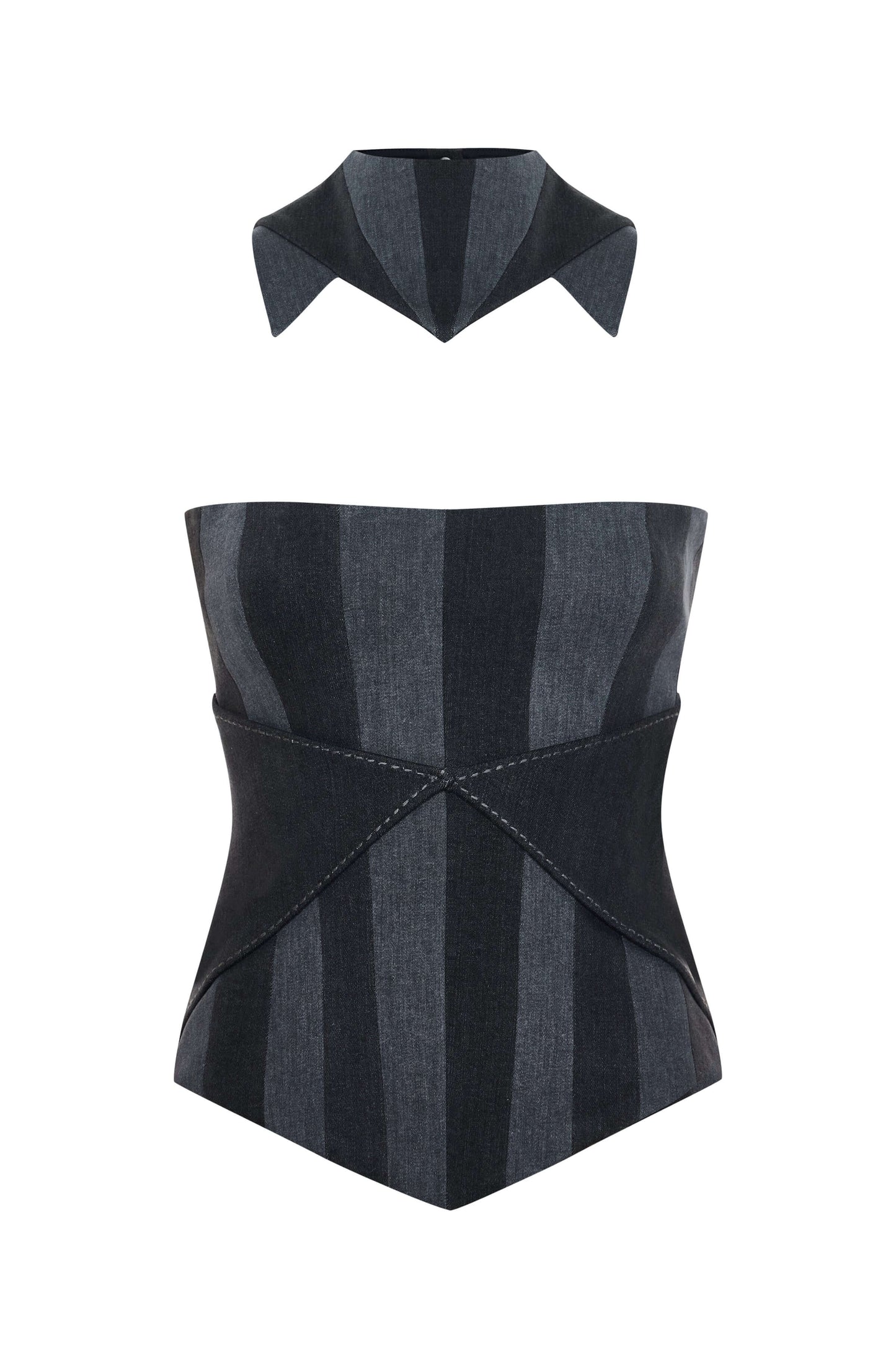 JENDUE Elie Corset Top - Chic and Modern