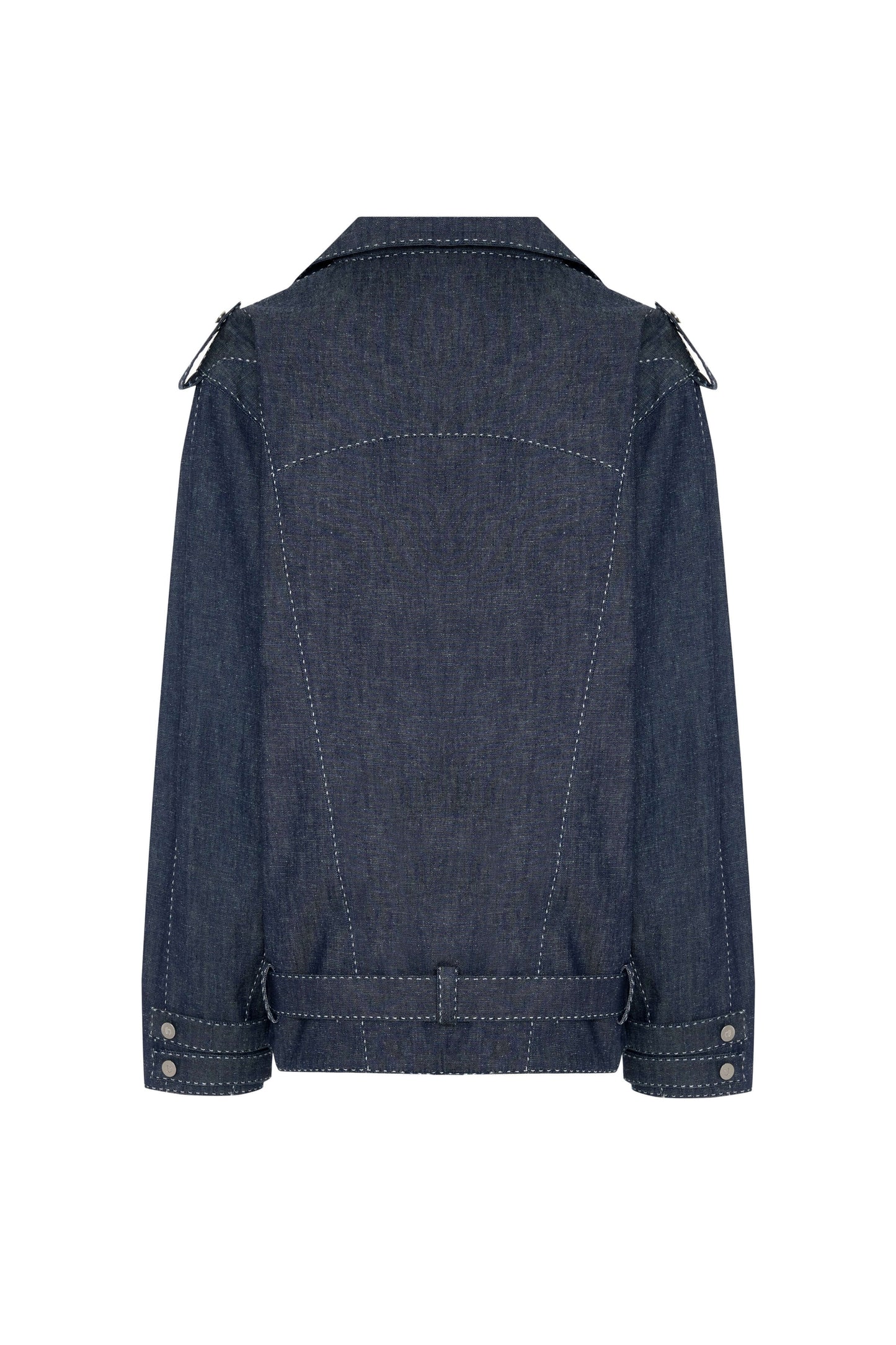 JENDUE Fortidude Mens Denim Jacket - Blue