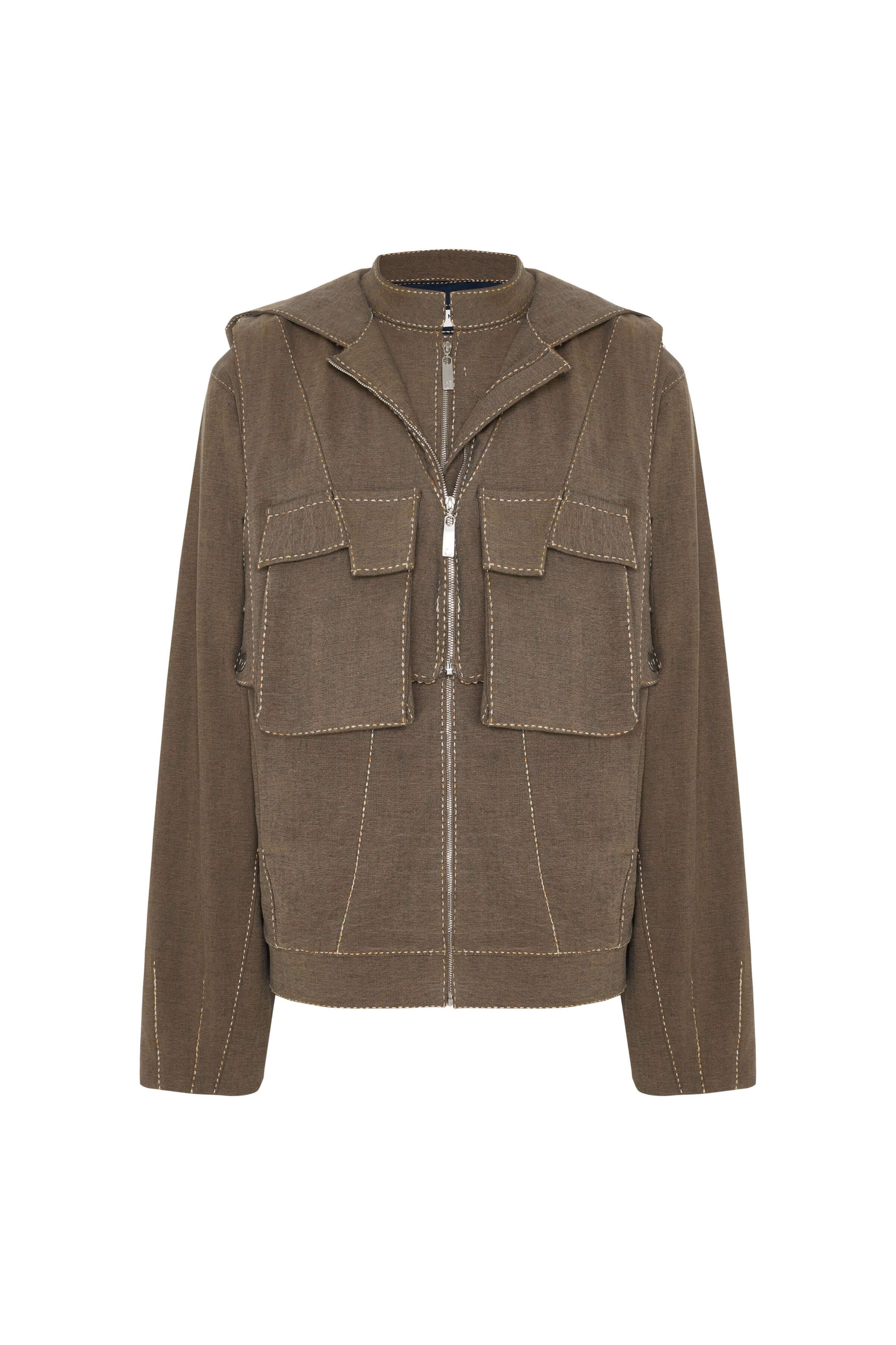 JENDUE Hardy Mens Denim Jacket - Stylish and Durable