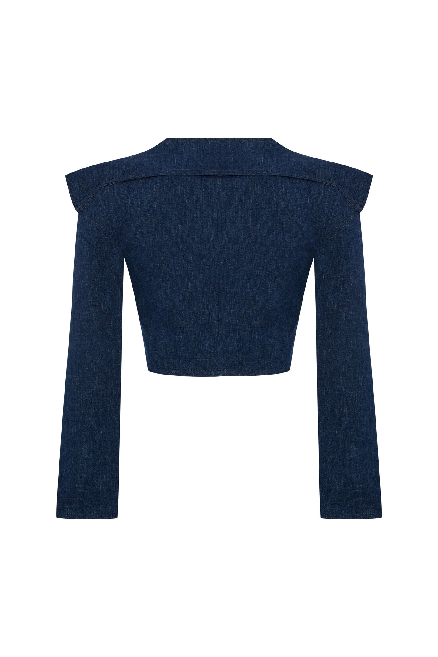JENDUE Harmony Denim Jacket - Cropped & Stylish Outerwear