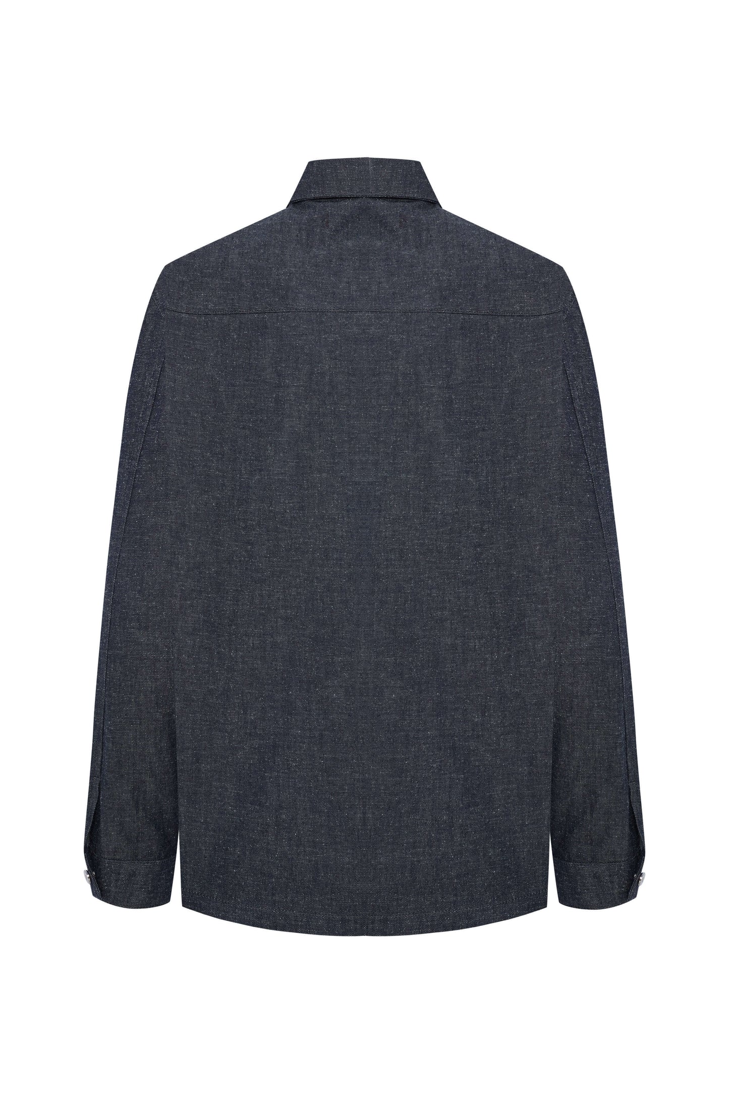 JENDUE Layered Denim Jacket - Unique Style & Comfort