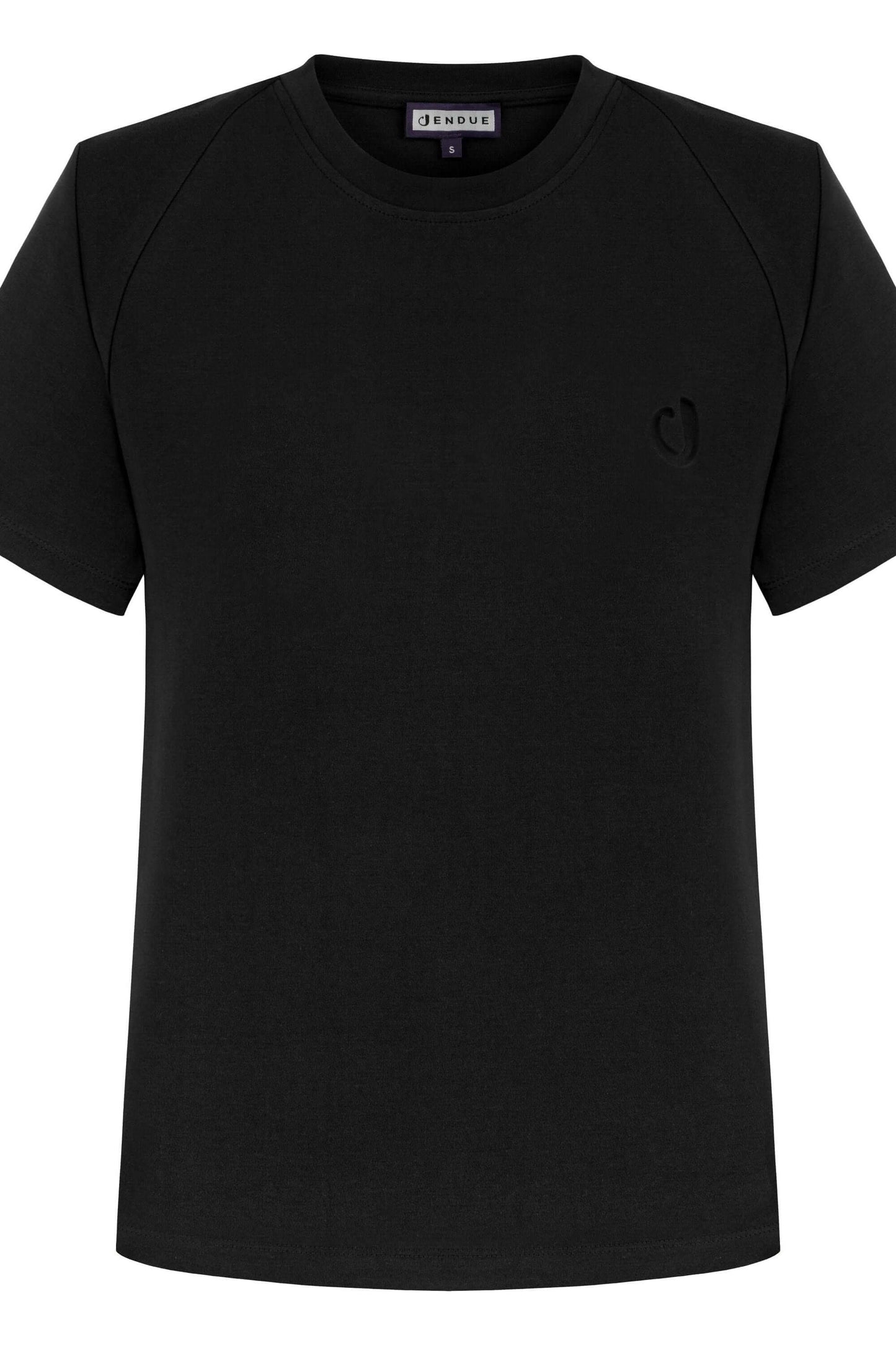 JENDUE Lena Denim T-shirt - White, Black, Grey, Purple