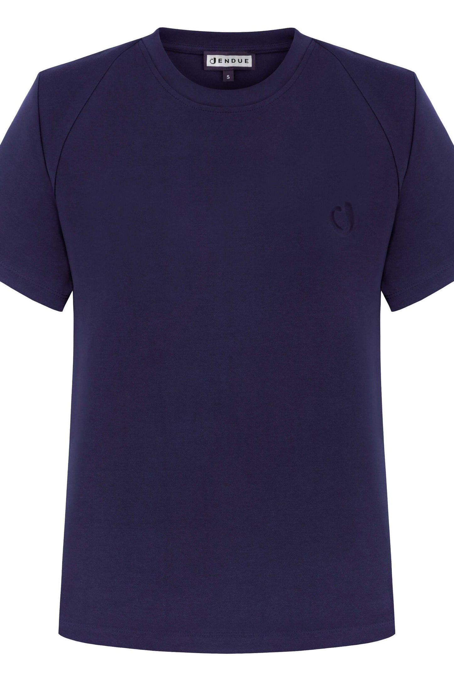 JENDUE Lena Denim T-shirt - White, Black, Grey, Purple