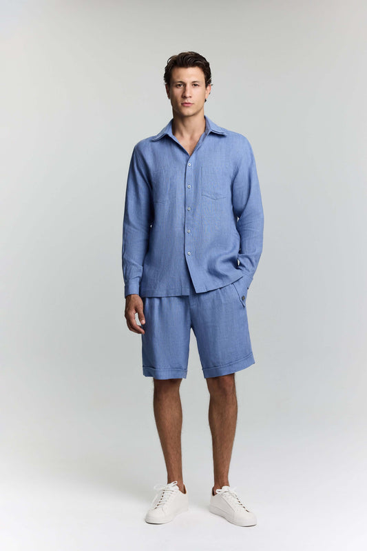JENDUE Lucia Linen Shirt — Relaxed Fit, Breathable