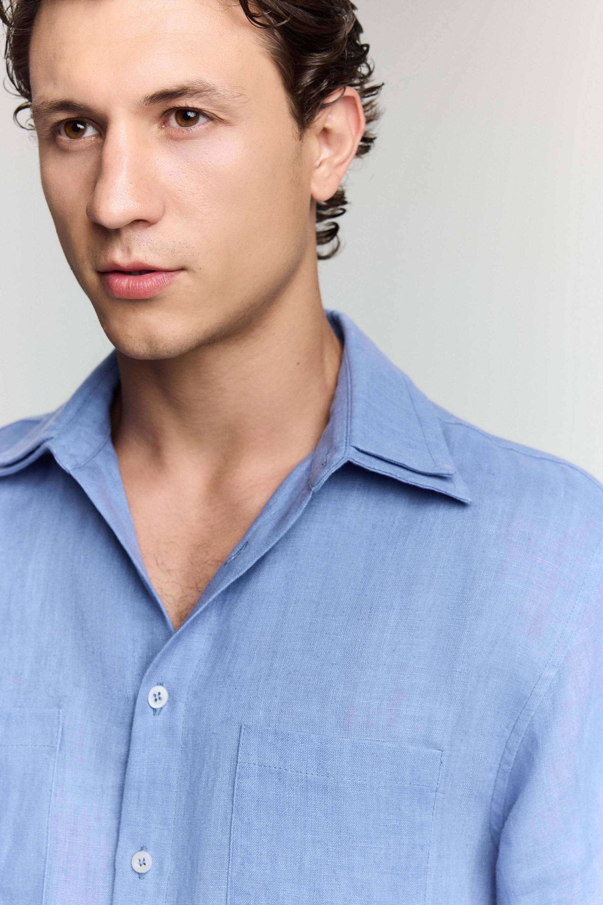 JENDUE Lucia Linen Shirt — Relaxed Fit, Breathable