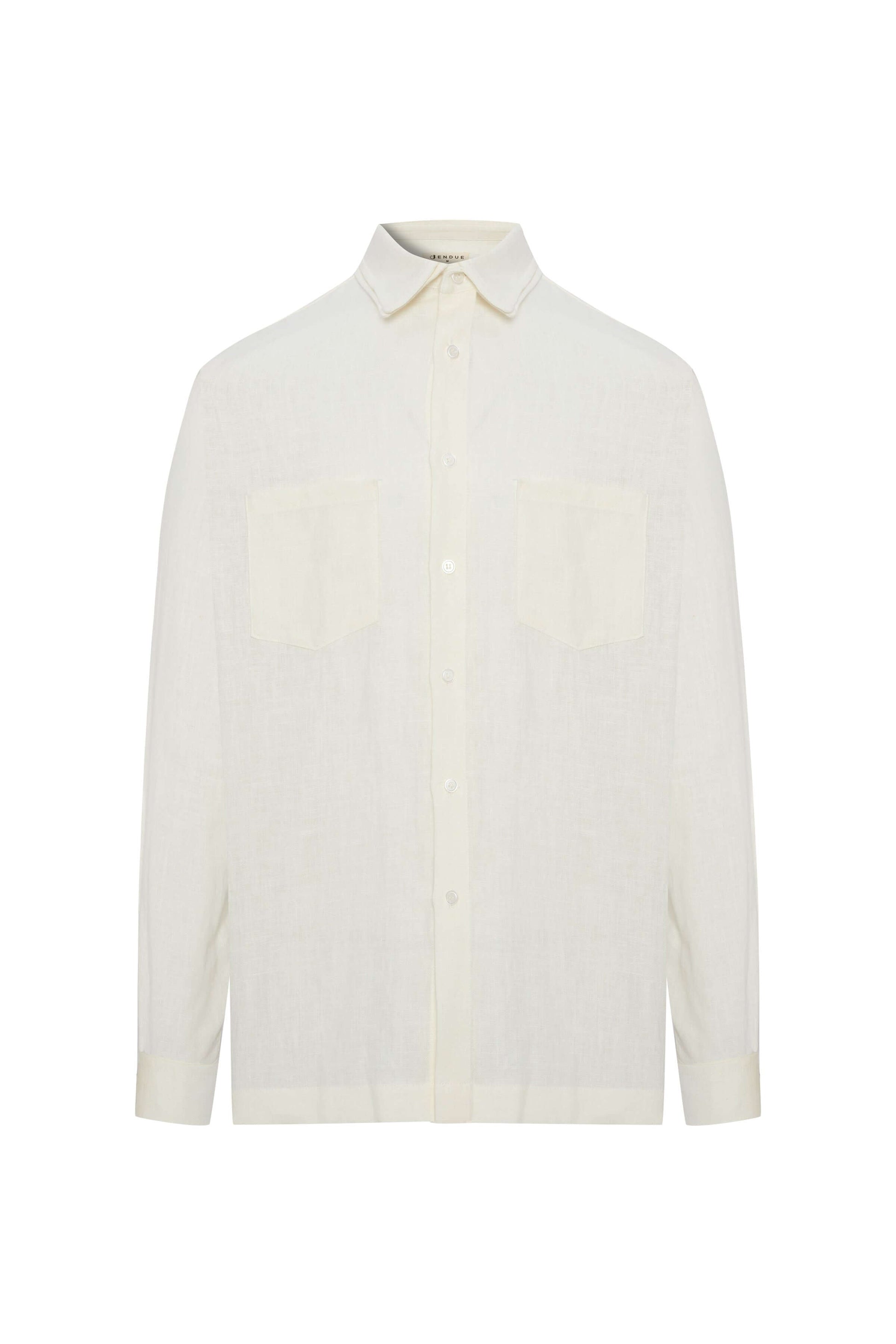 JENDUE Lucia Linen Shirt — Relaxed Fit, Breathable