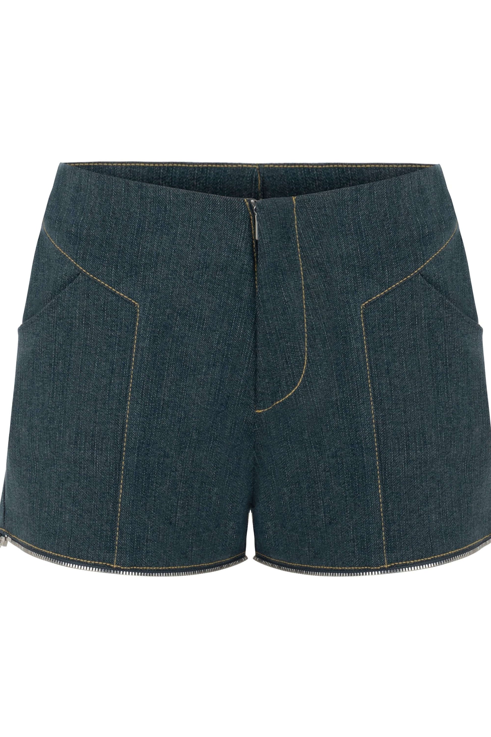 JENDUE Monte 2-in-1 Denim Jeans & Shorts - Versatile Style