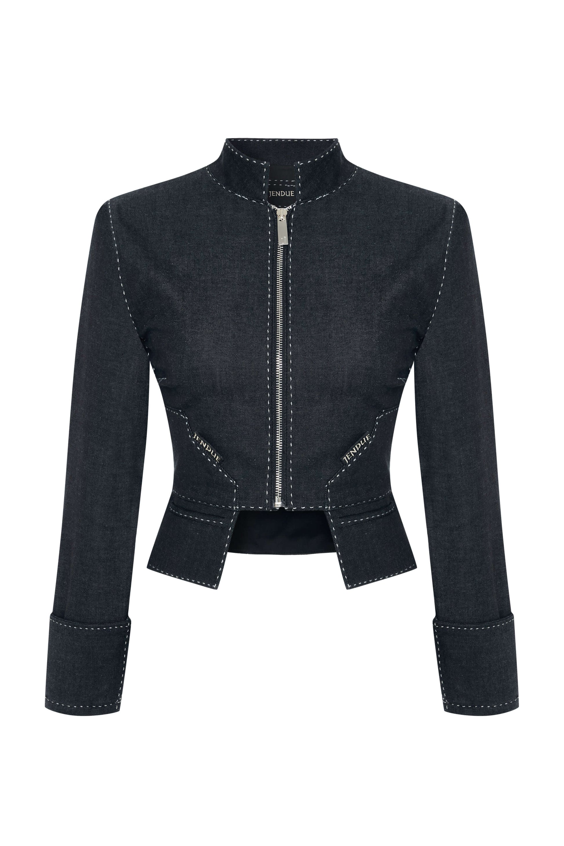JENDUE Noble Denim Jacket - Men's Navy Denim