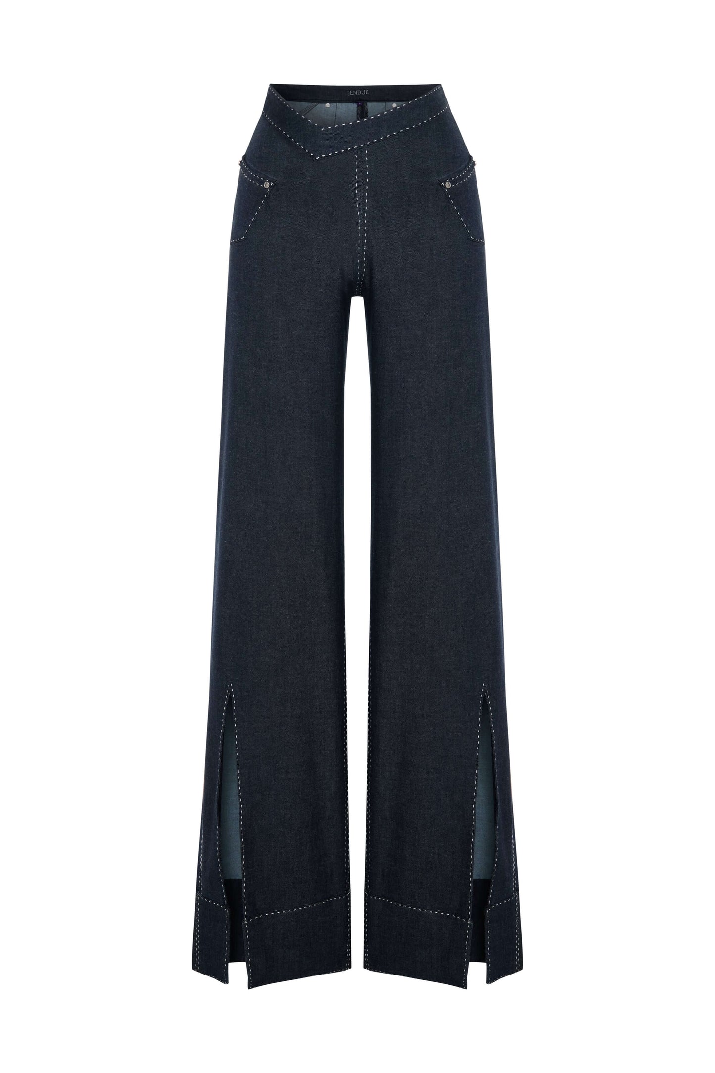JENDUE Noble Denim Jeans - Wide Leg