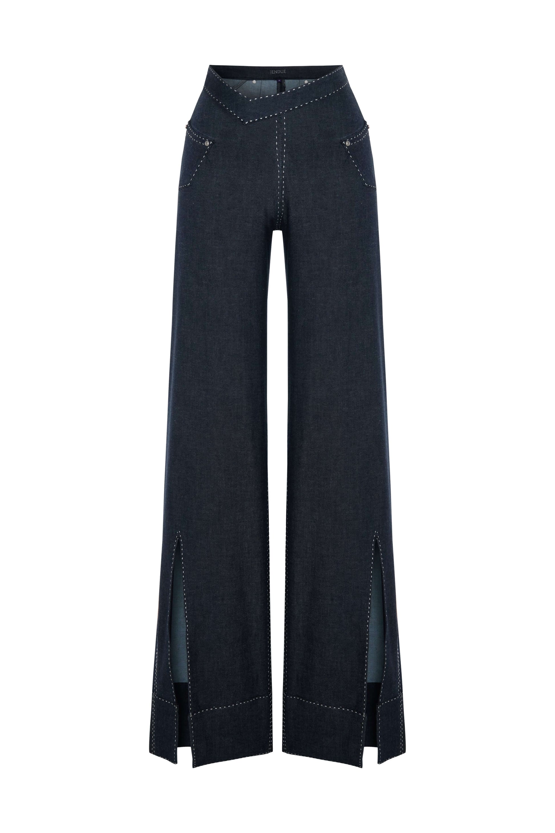 JENDUE Noble Denim Jeans - Wide Leg