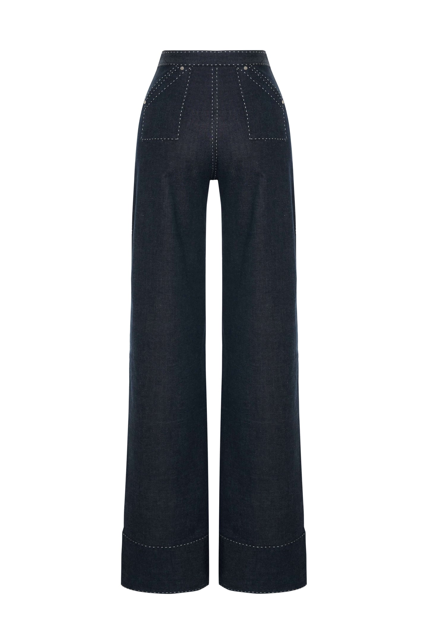 JENDUE Noble Denim Jeans - Wide Leg