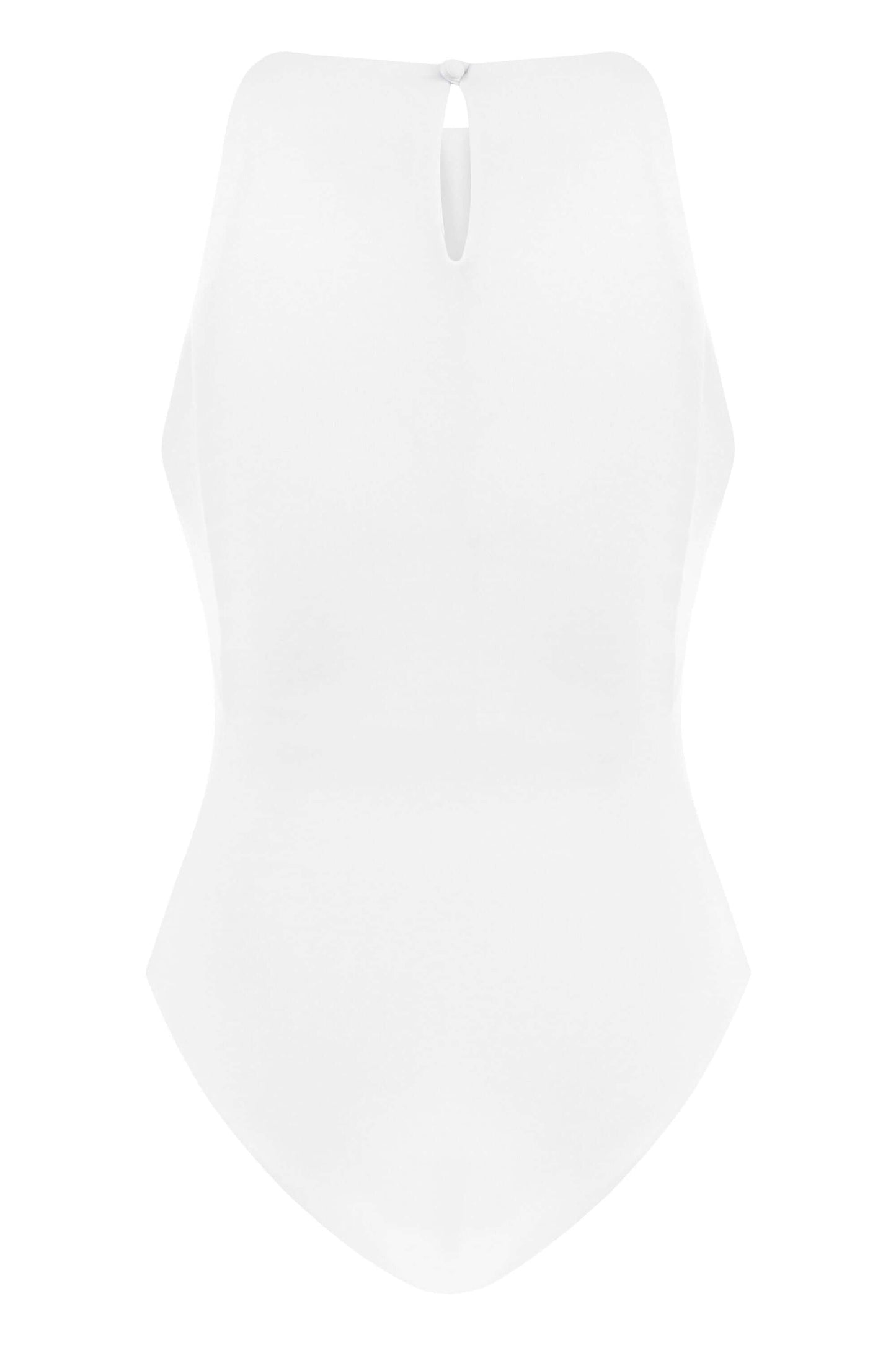 JENDUE Pera Bodysuit Denim Jumpsuit - Stylish Cutout