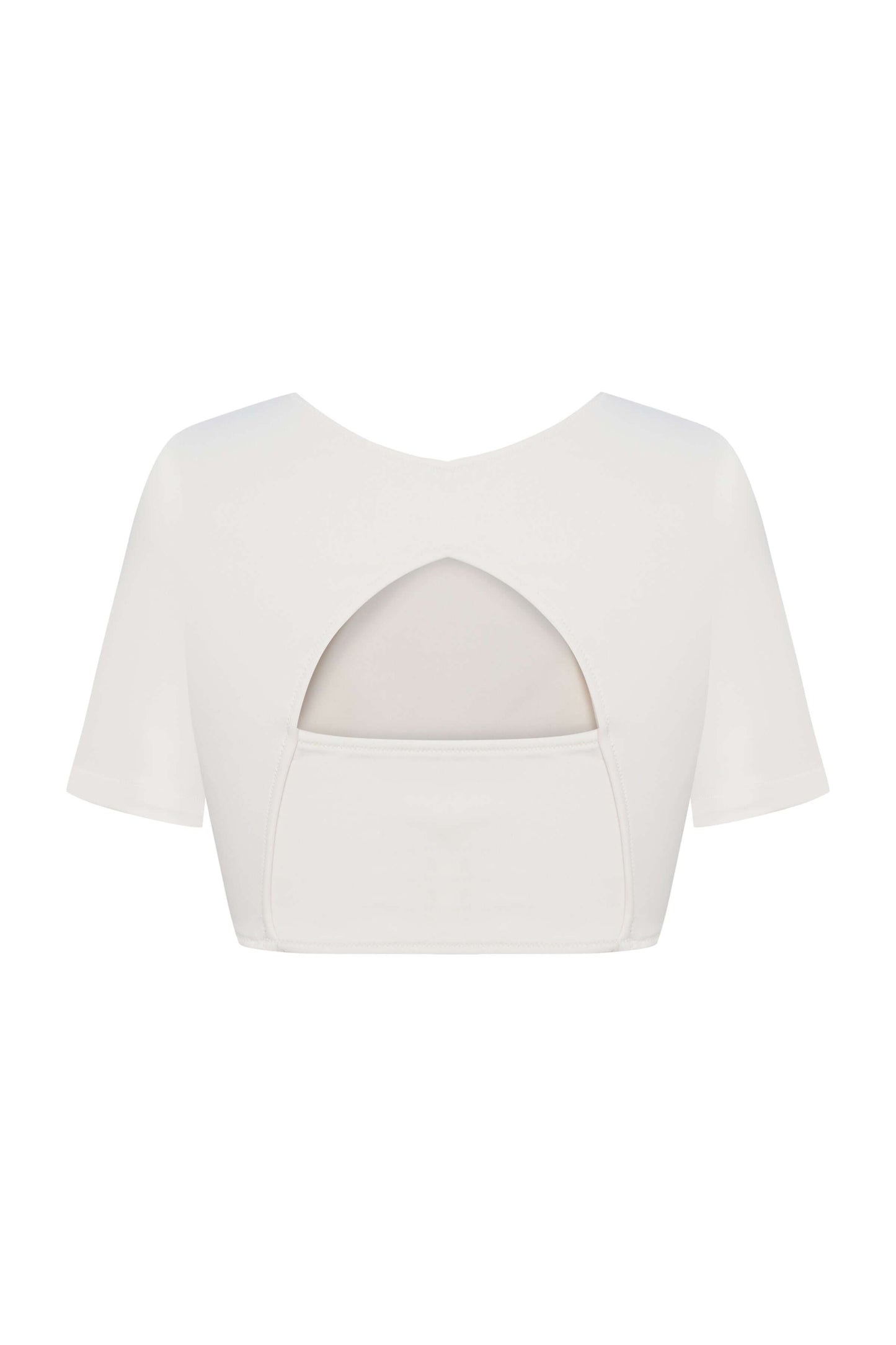 JENDUE Ronny Denim Jersey Crop Top - Stylish & Comfy