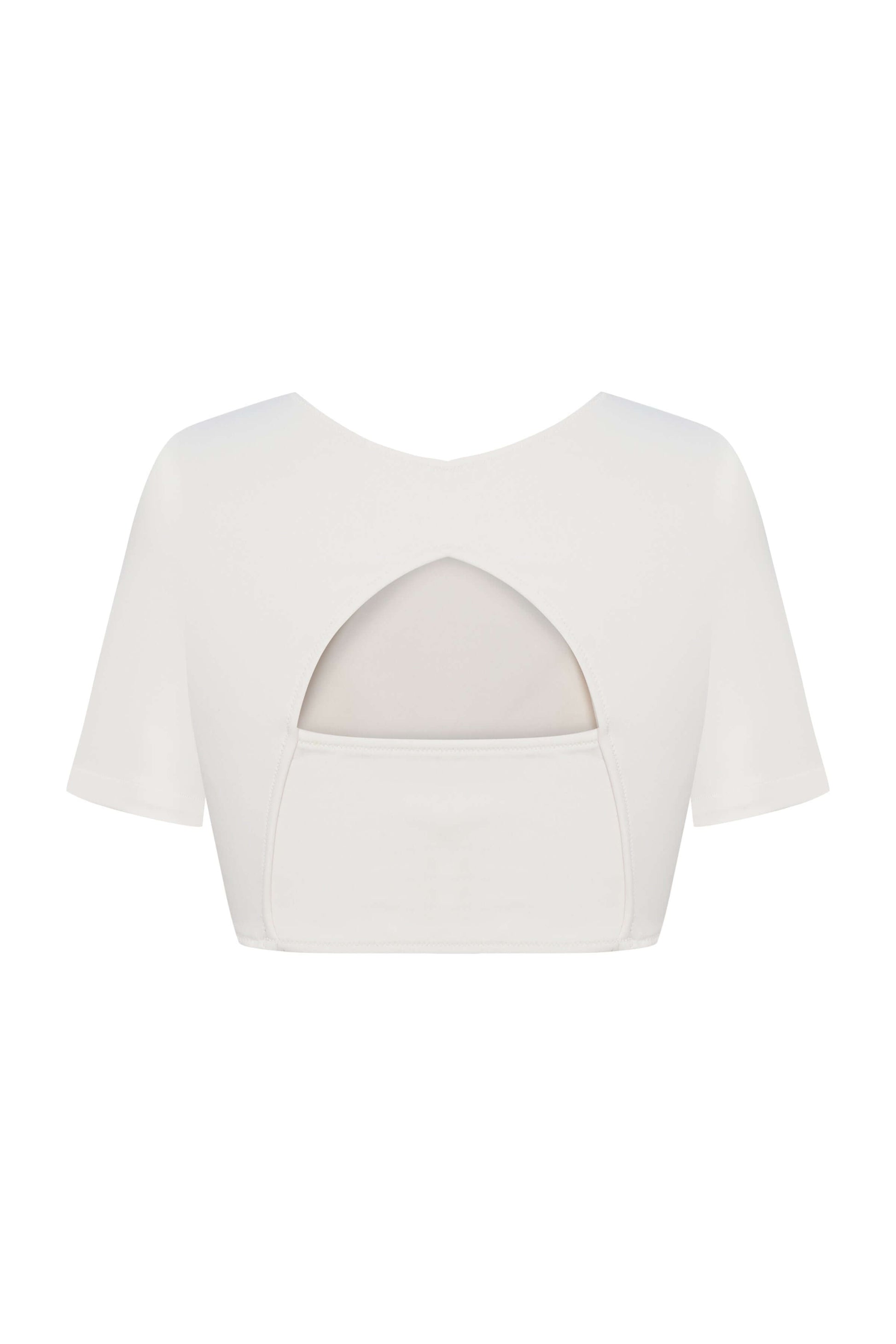 JENDUE Ronny Denim Jersey Crop Top - Stylish & Comfy