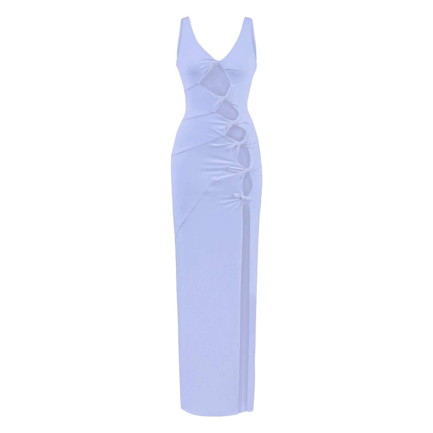 JENDUE Sara Dress - Elegant Cut-Out Maxi | Event Wear