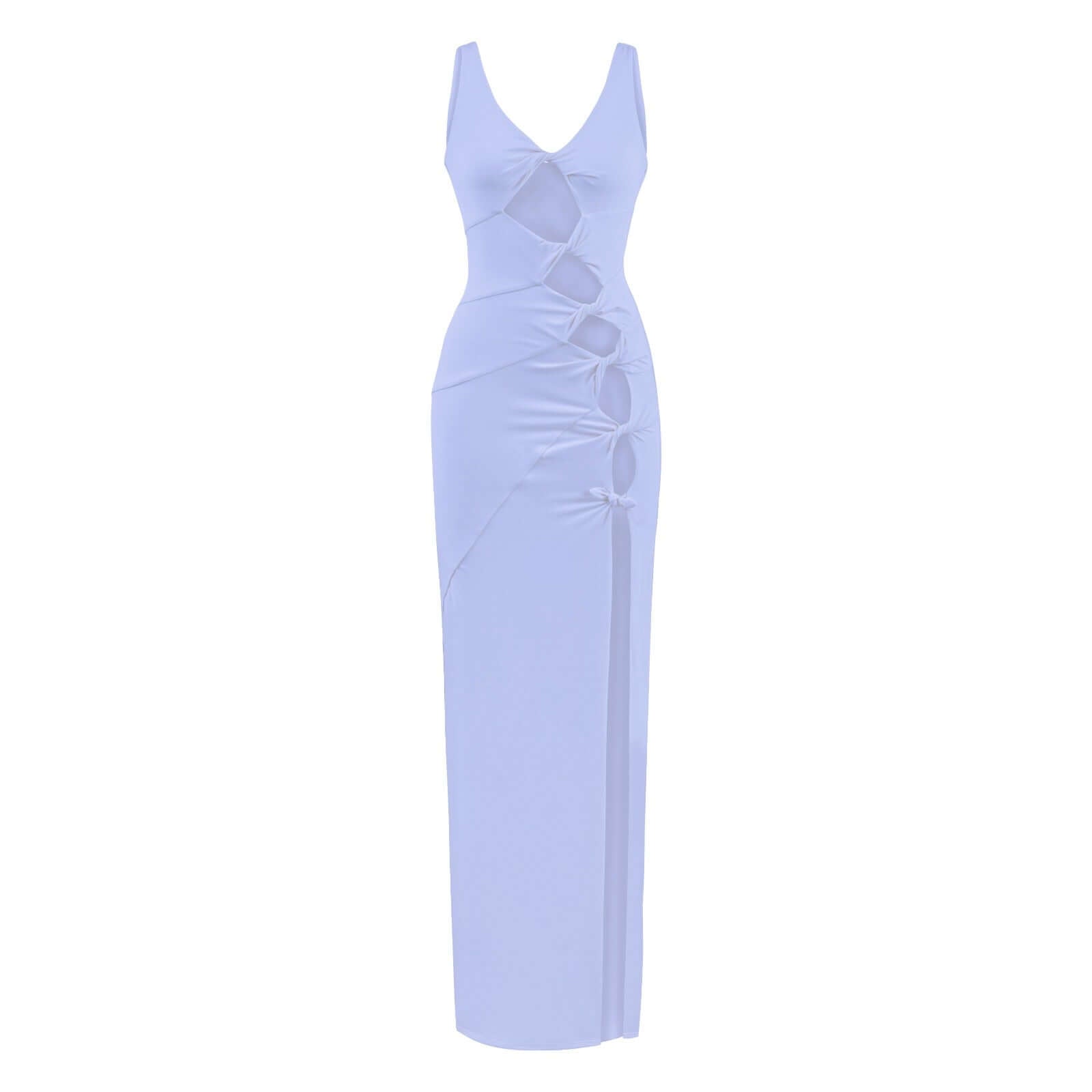 JENDUE Sara Dress - Elegant Cut-Out Maxi | Event Wear