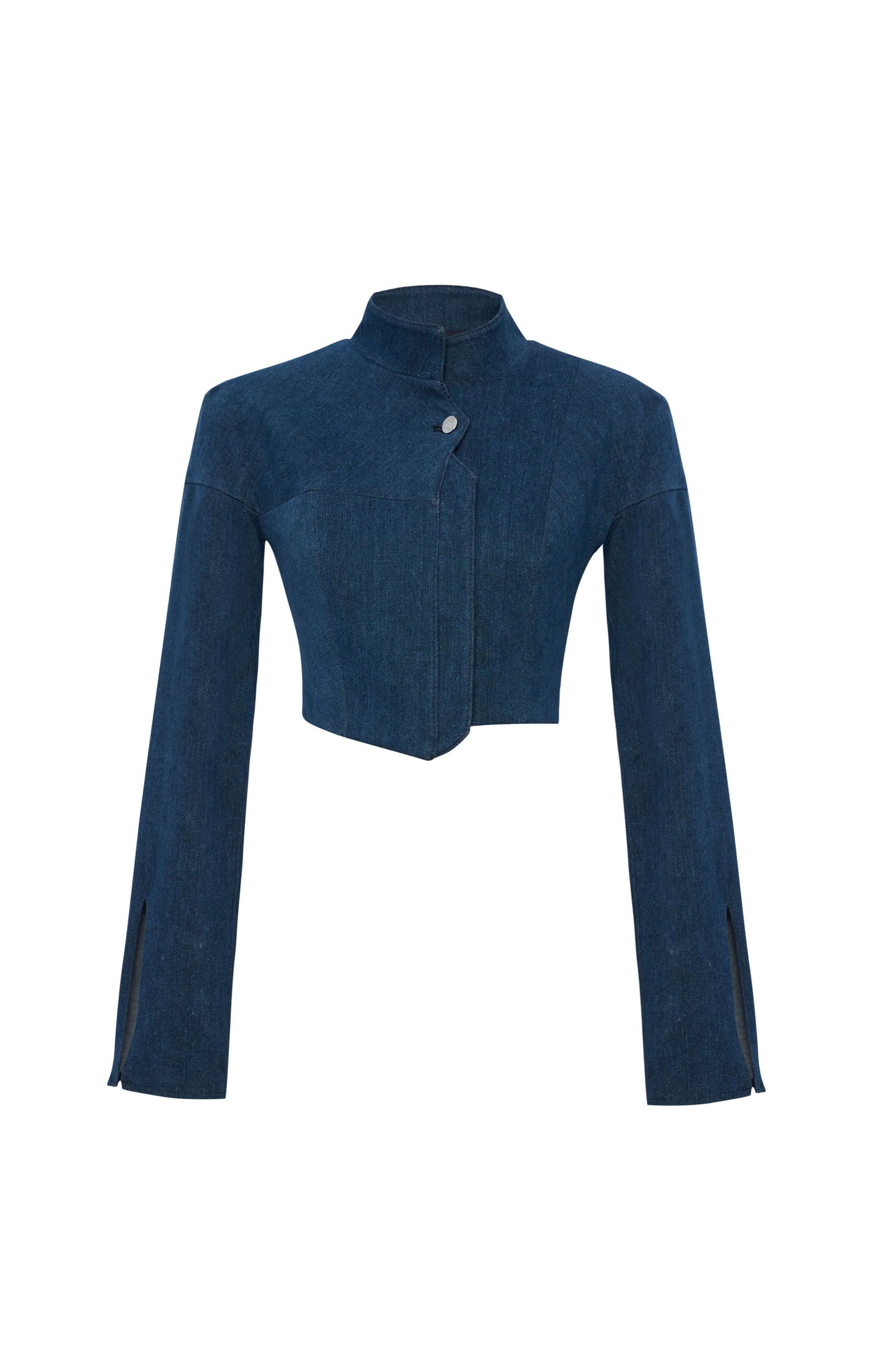 JENDUE Sublime Denim Jacket - Cropped, Structured & Stylish