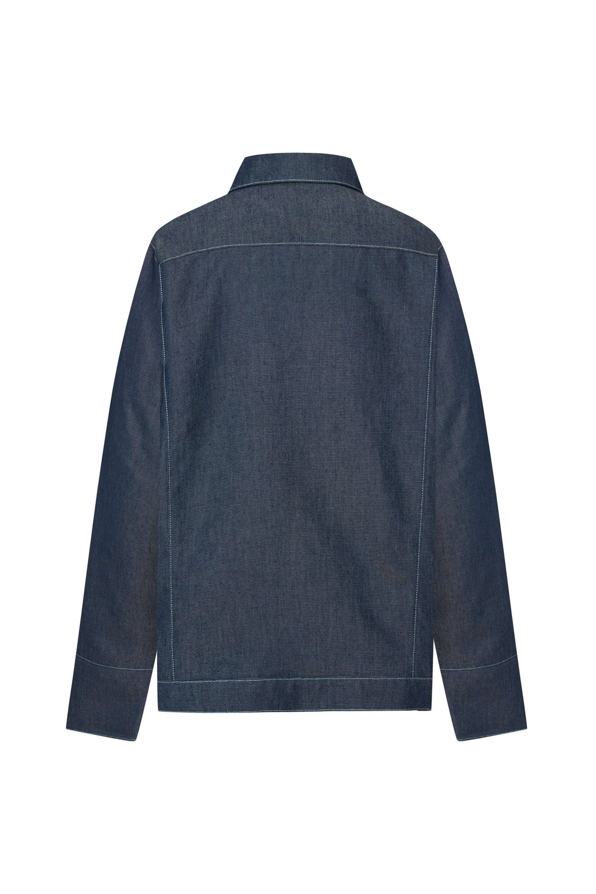 JENDUE Timeless Denim Jacket - Classic & Durable Outerwear