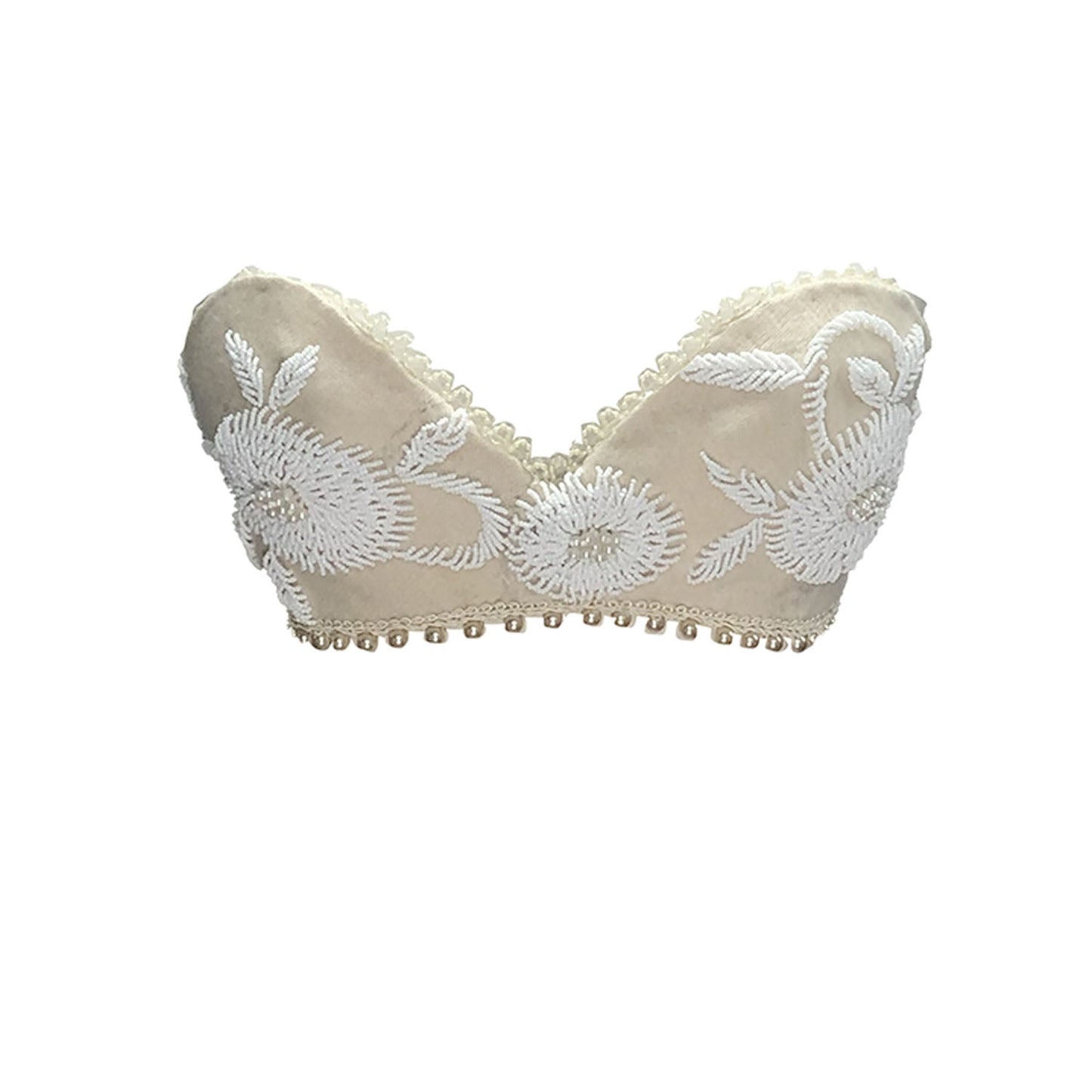 Jane Bralette-Vintage Beaded Wool