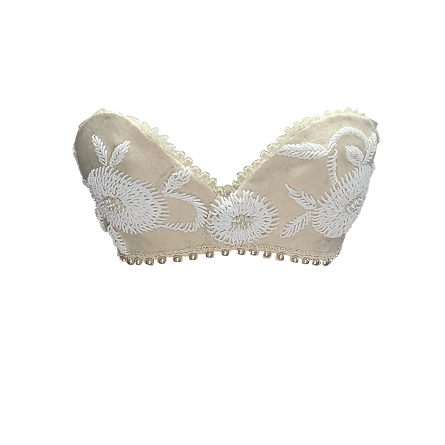 Jane Bralette-Vintage Beaded Wool