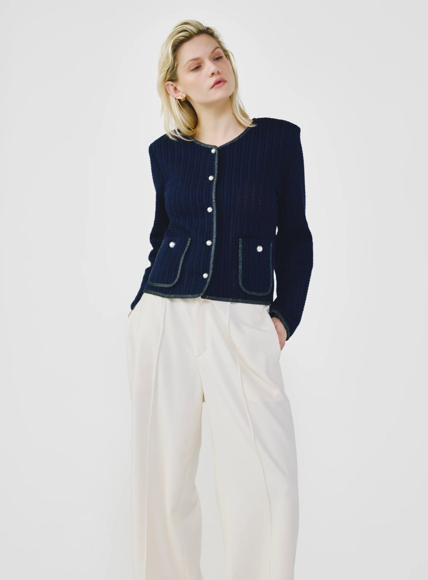 Lace Knit Cardigan