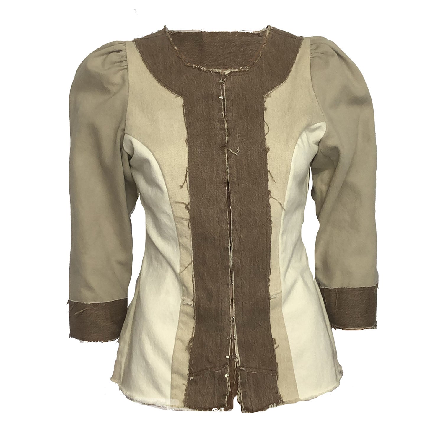 Lana Denim Jacket-Tans