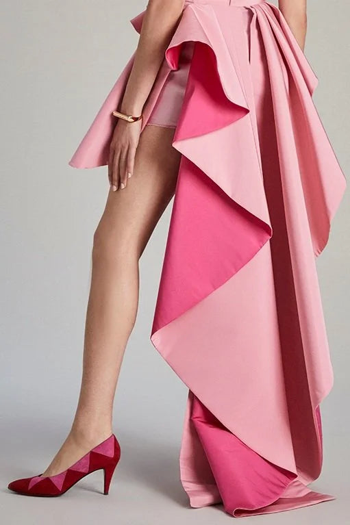 Silk Faille Overskirt