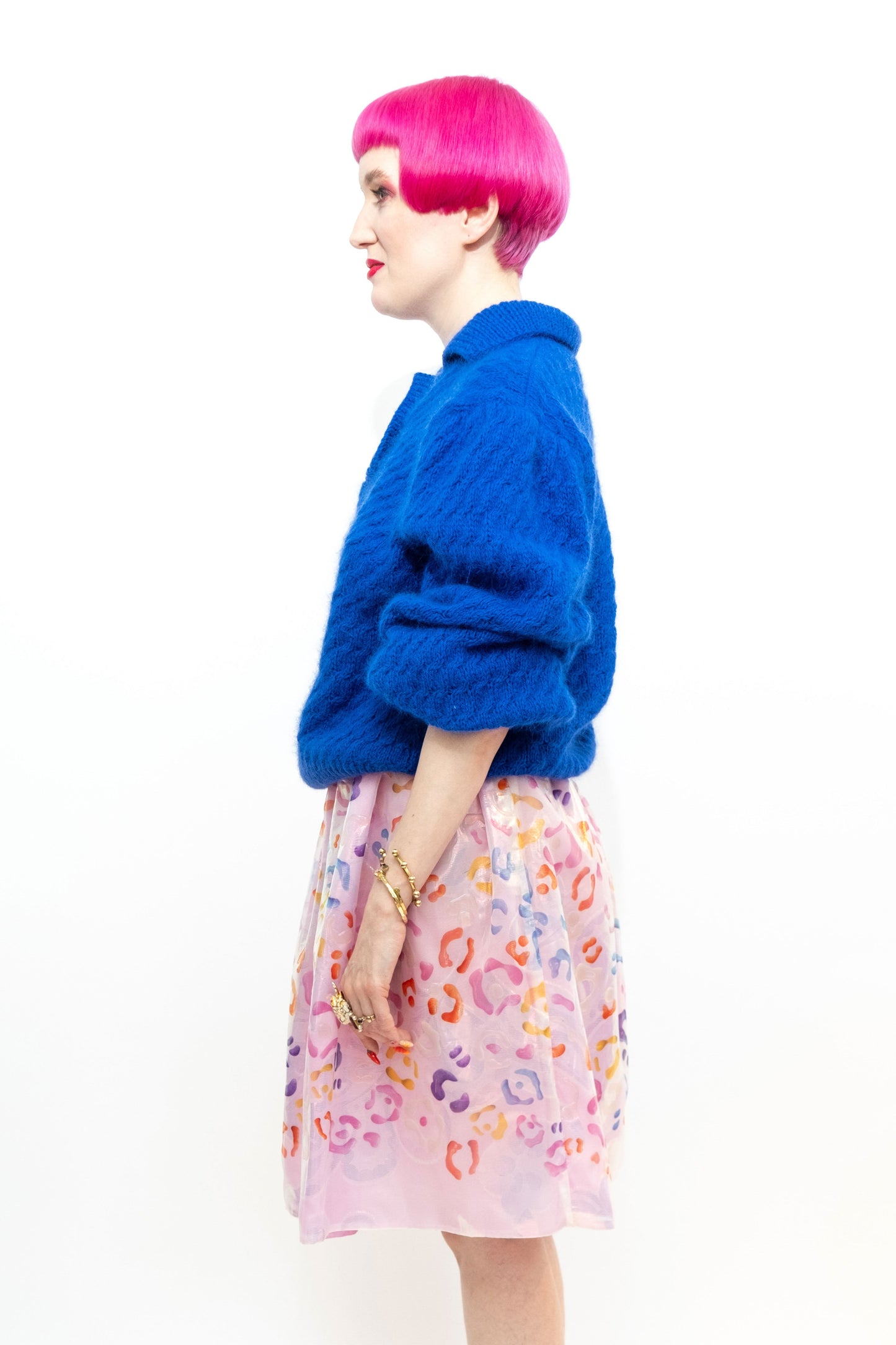 Handmade Pullover Blue