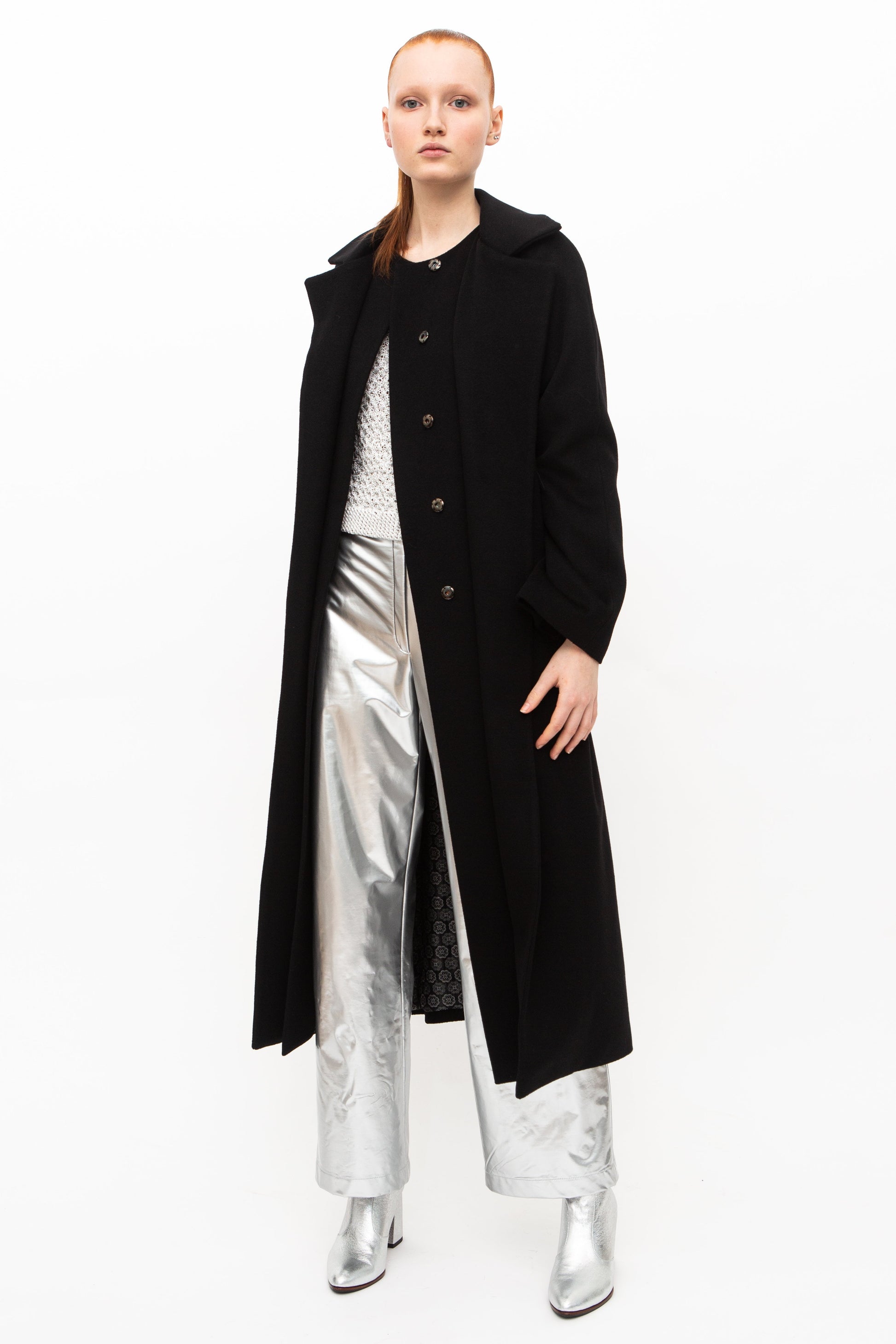 Coat Wool Black