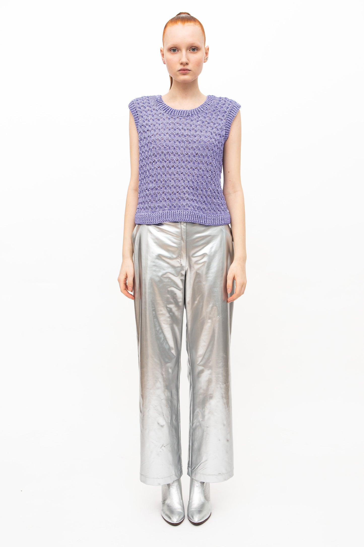 Handmade TOP Light Purple