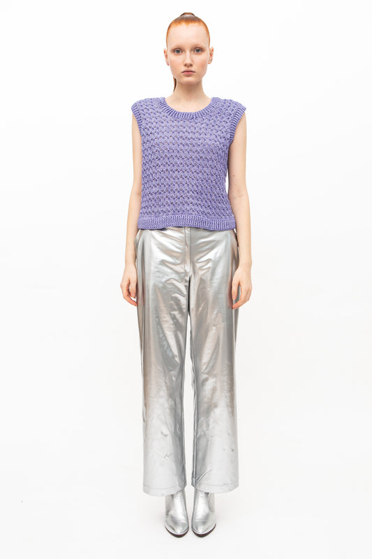 Handmade TOP Light Purple