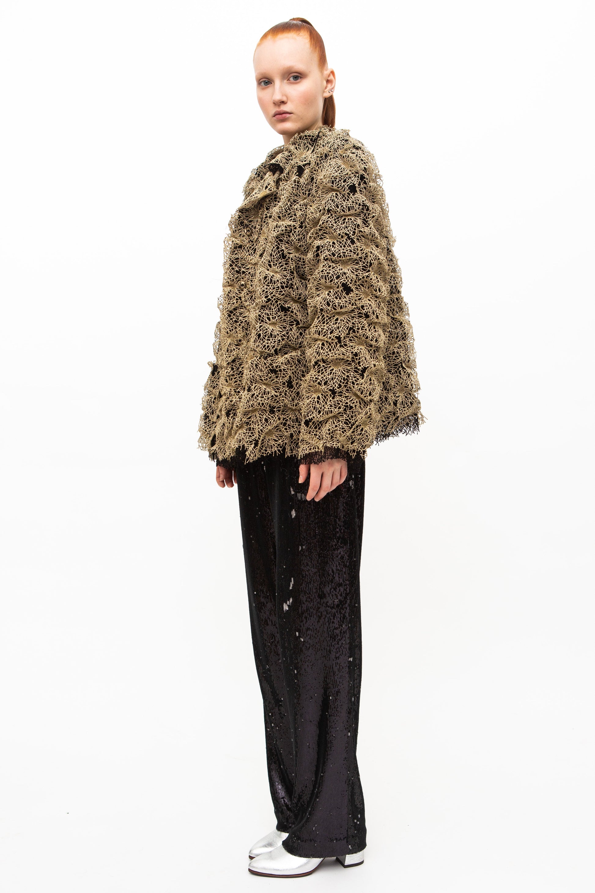 Bomber Jacket Gold Unique