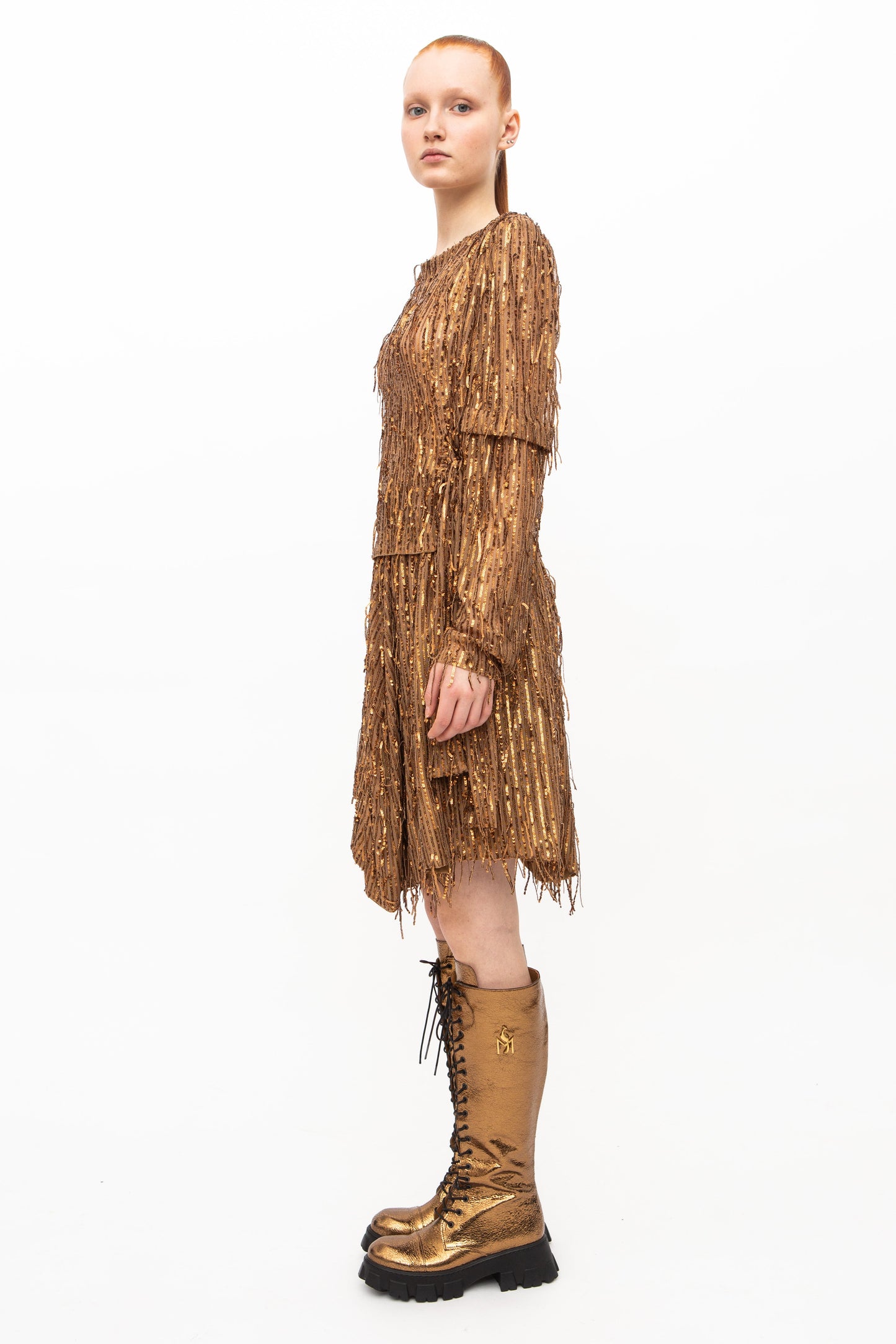 Skirt Sequins Gold