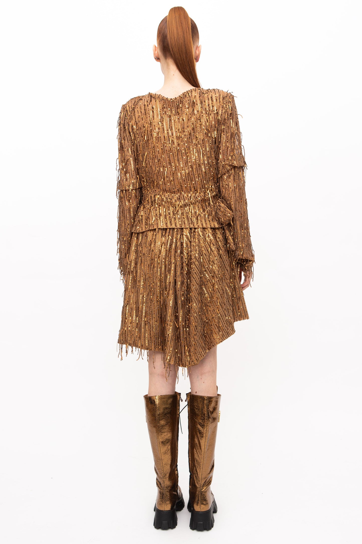 Top Sequins Gold