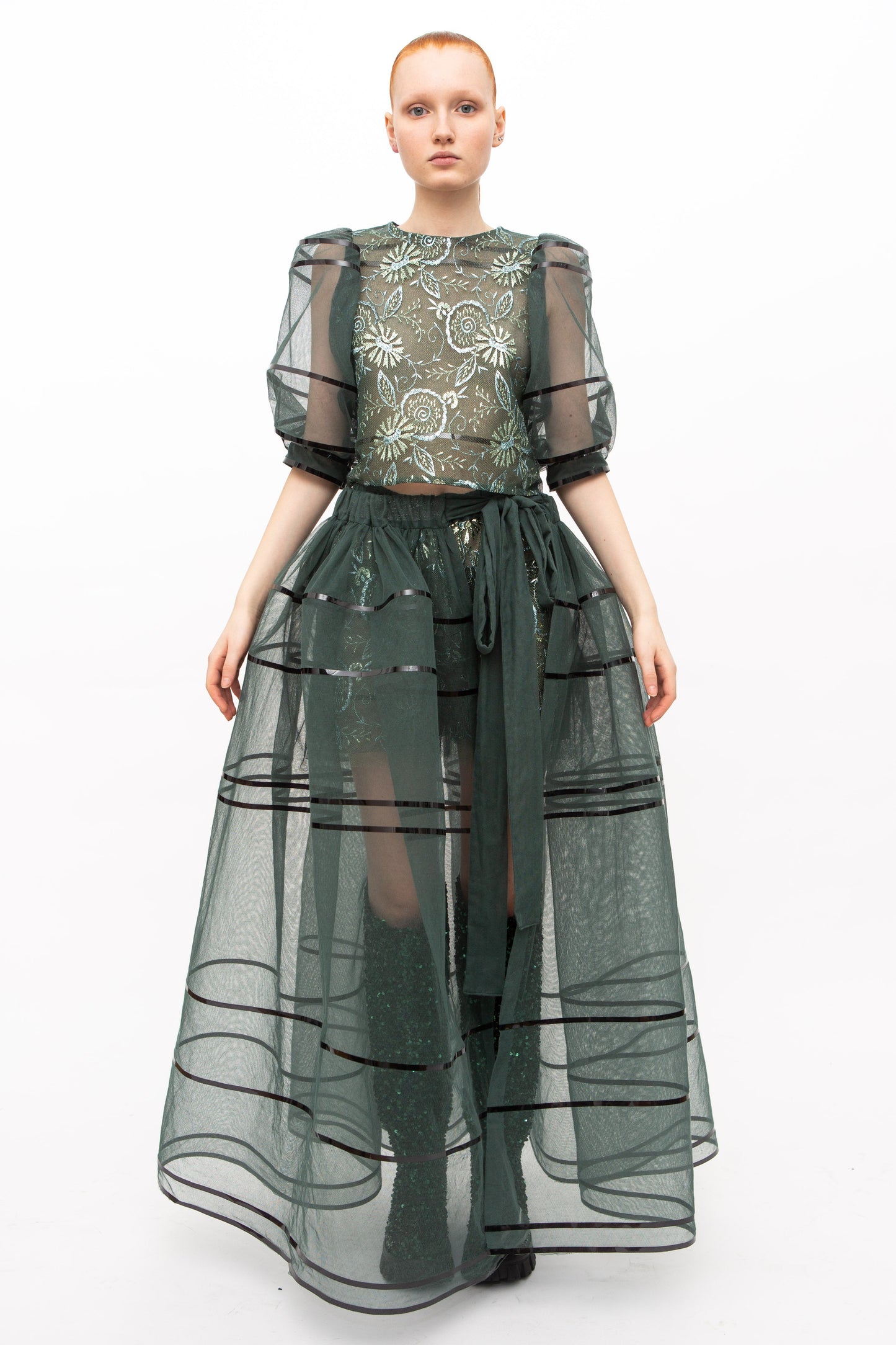 Skirt Wide Green