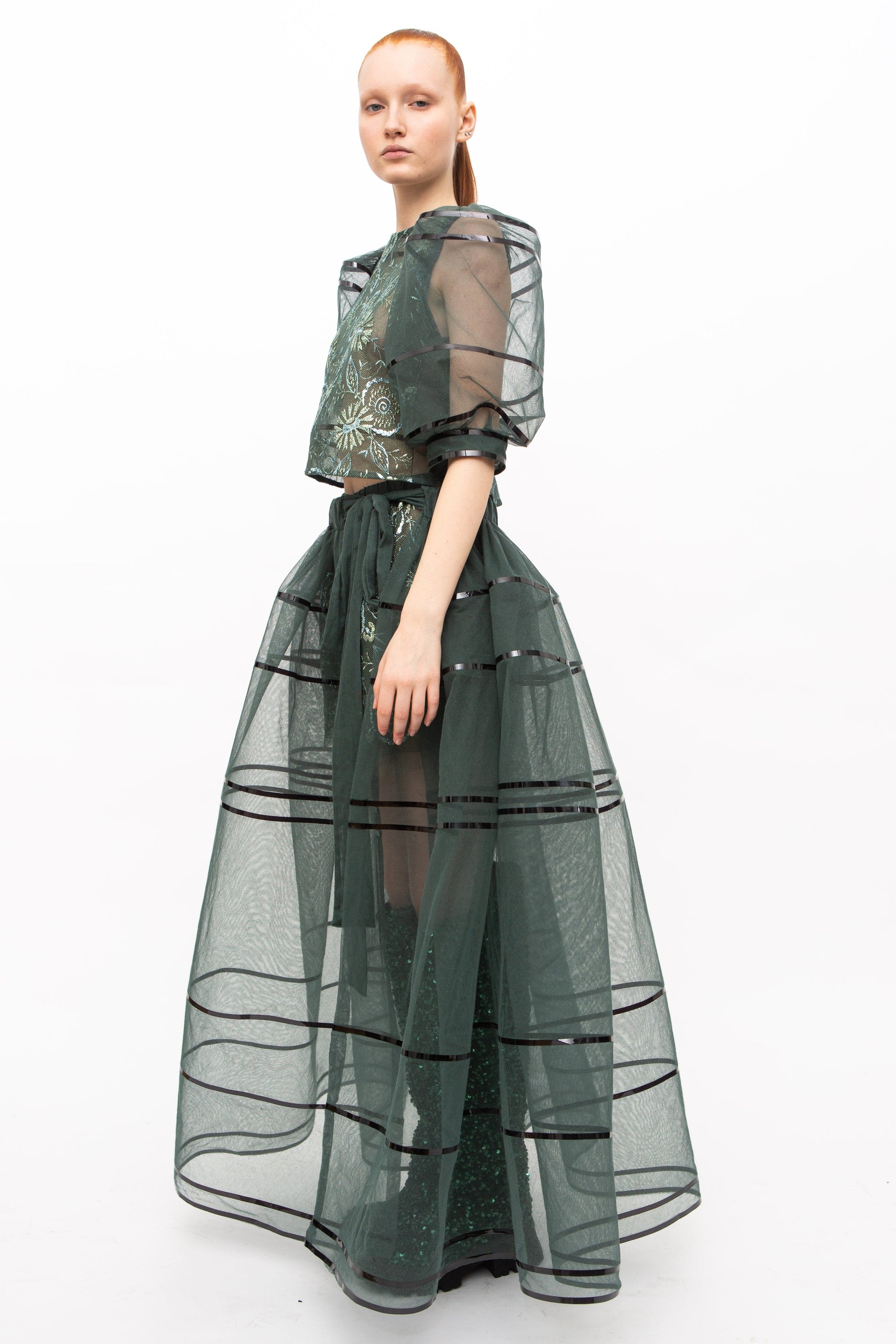 Skirt Wide Green