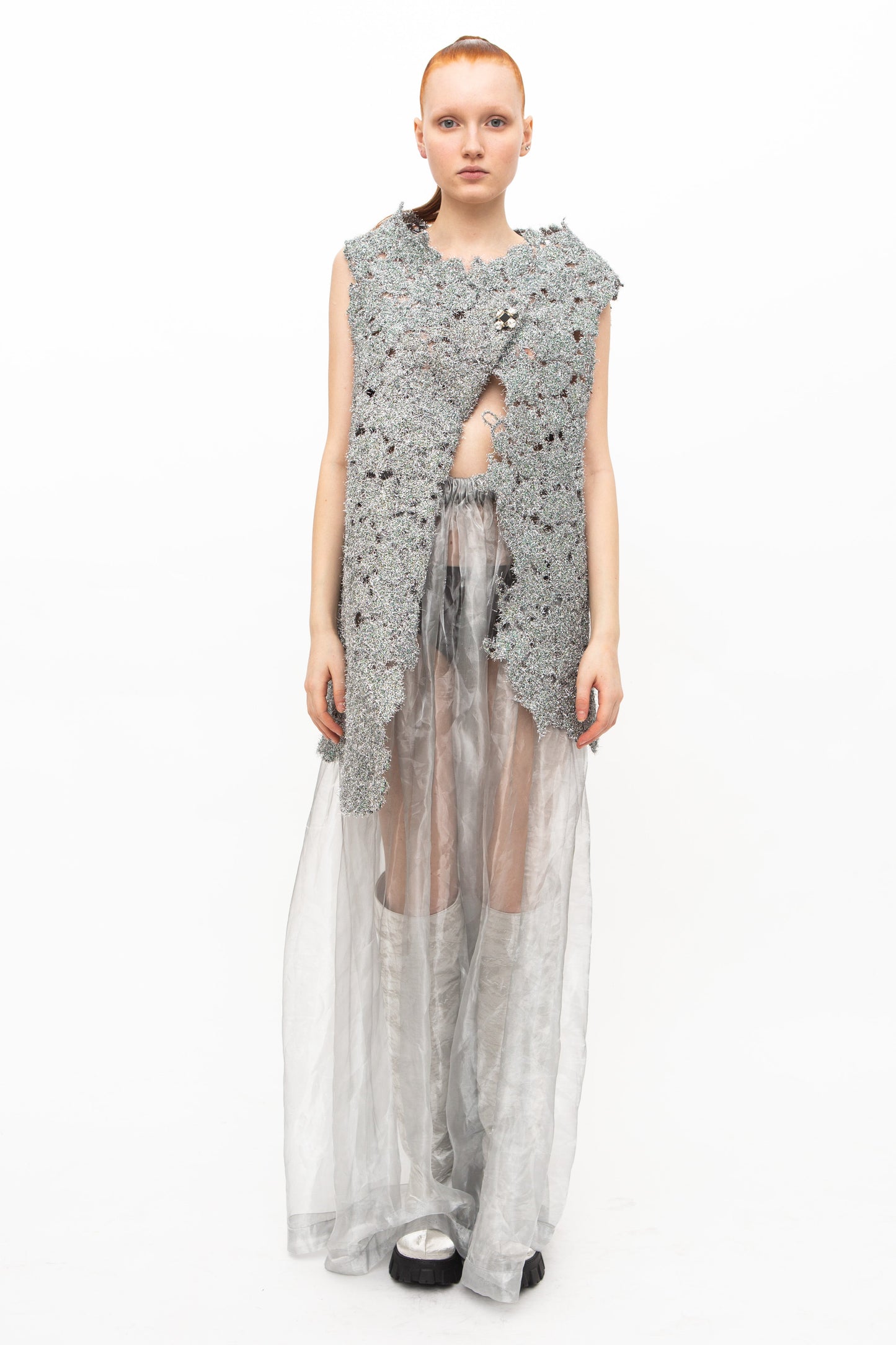 Skirt Transparent Grey Unique