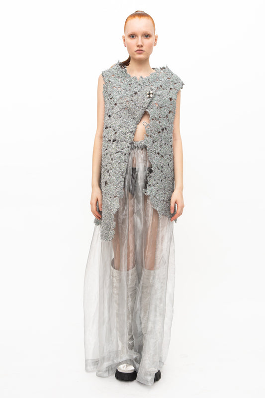 Skirt Transparent Grey Unique
