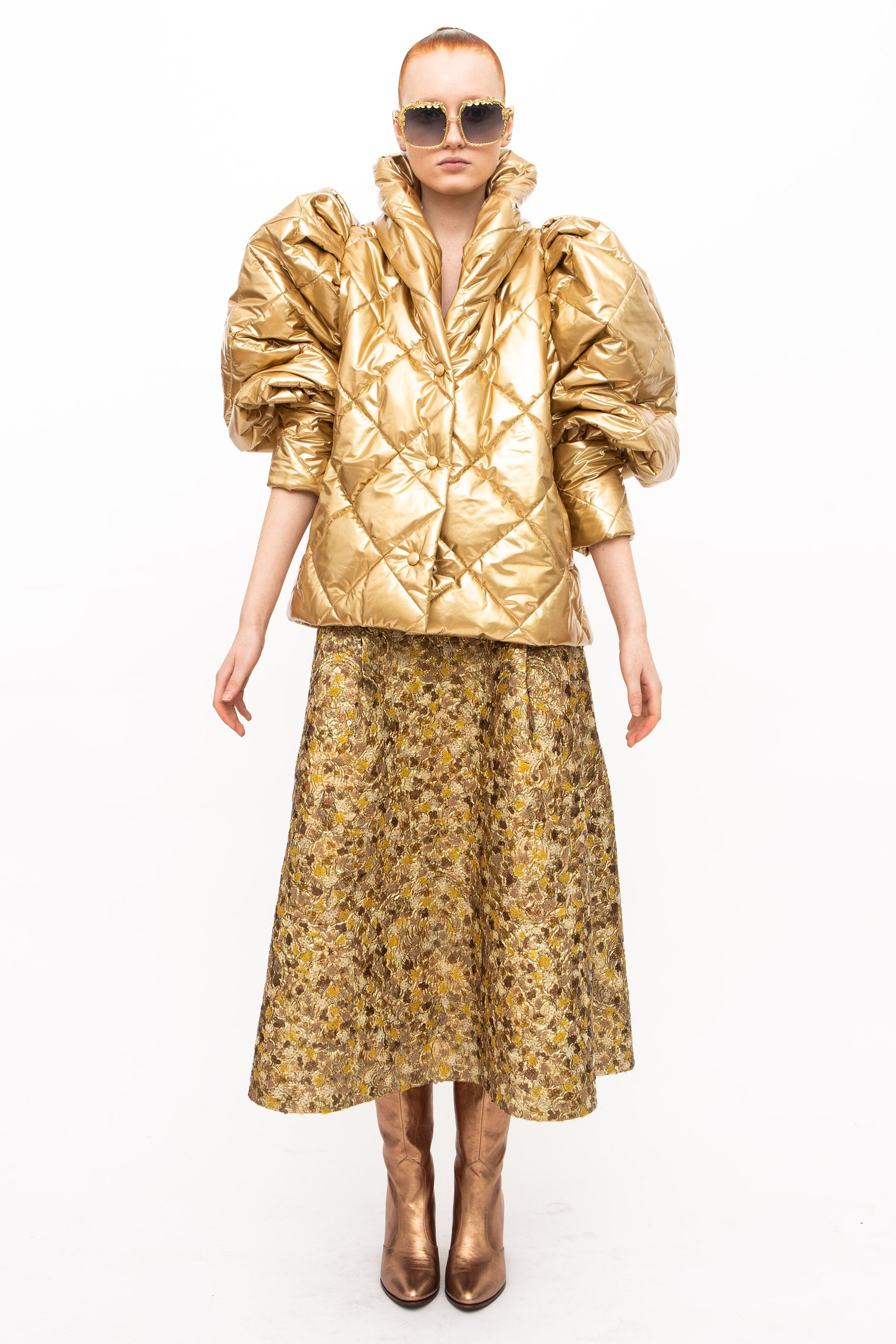 Bomber Jacket Gold